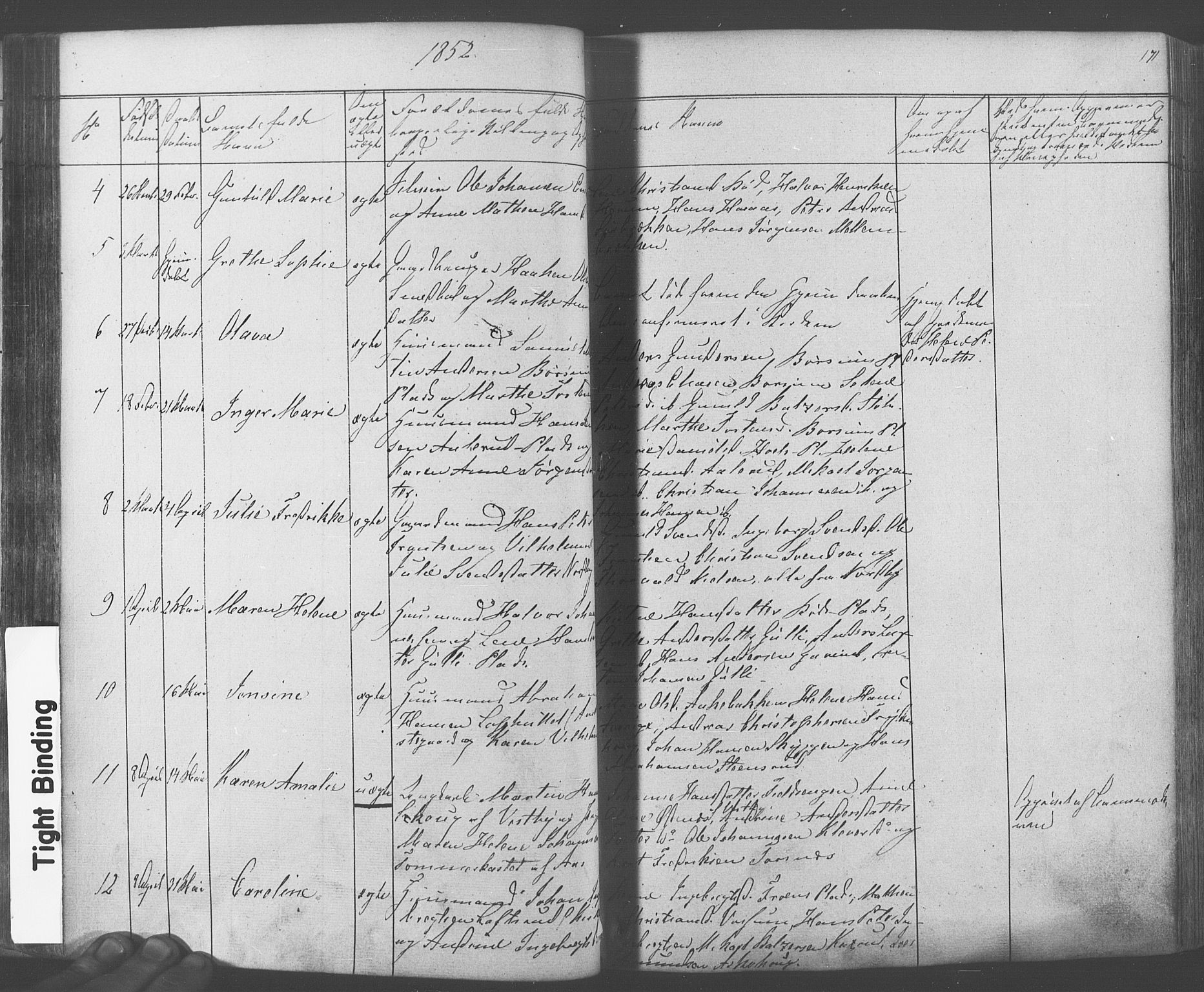 Ås prestekontor Kirkebøker, SAO/A-10894/F/Fa/L0006: Parish register (official) no. I 6, 1841-1853, p. 170-171