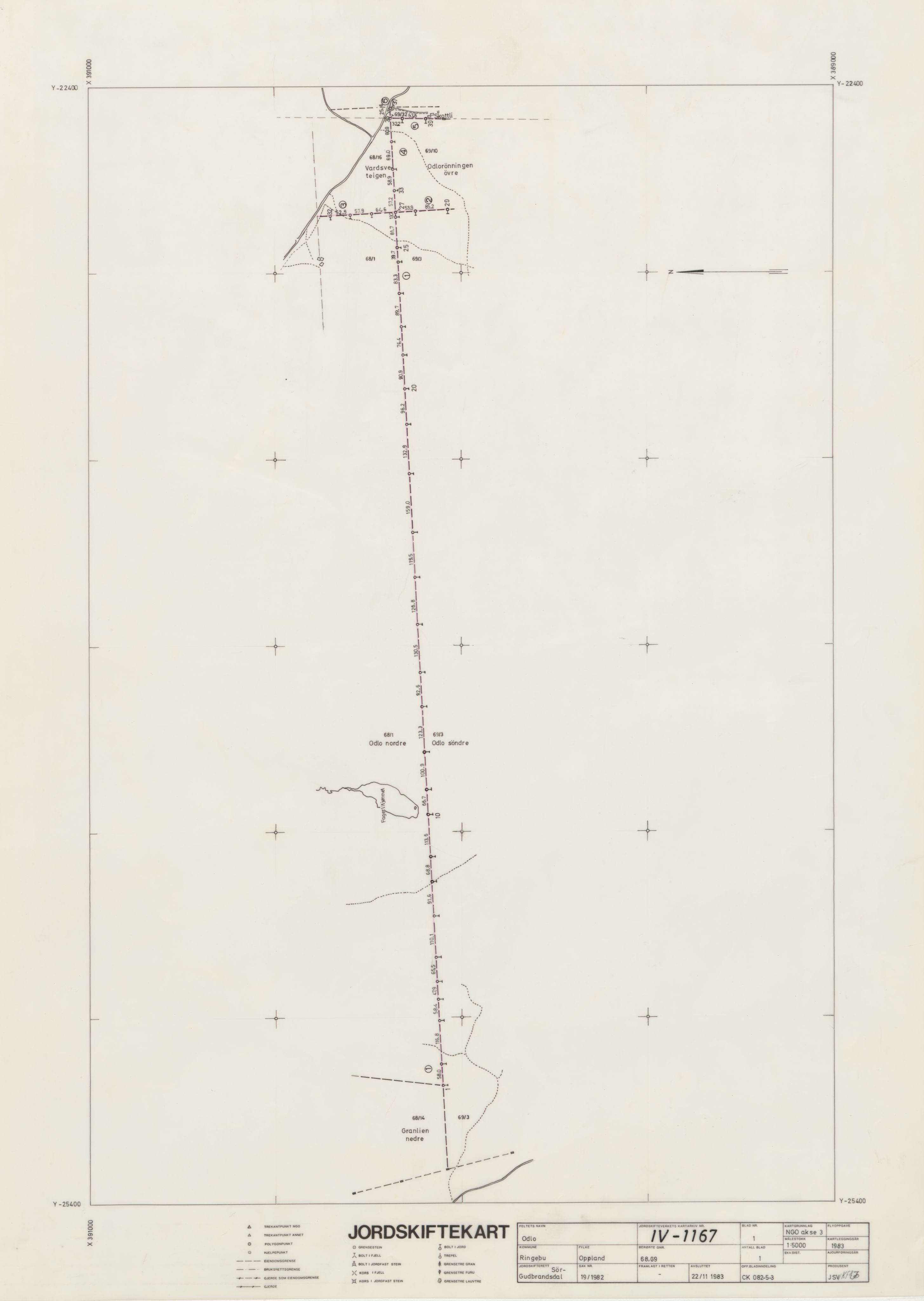 Jordskifteverkets kartarkiv, AV/RA-S-3929/T, 1859-1988, p. 1497