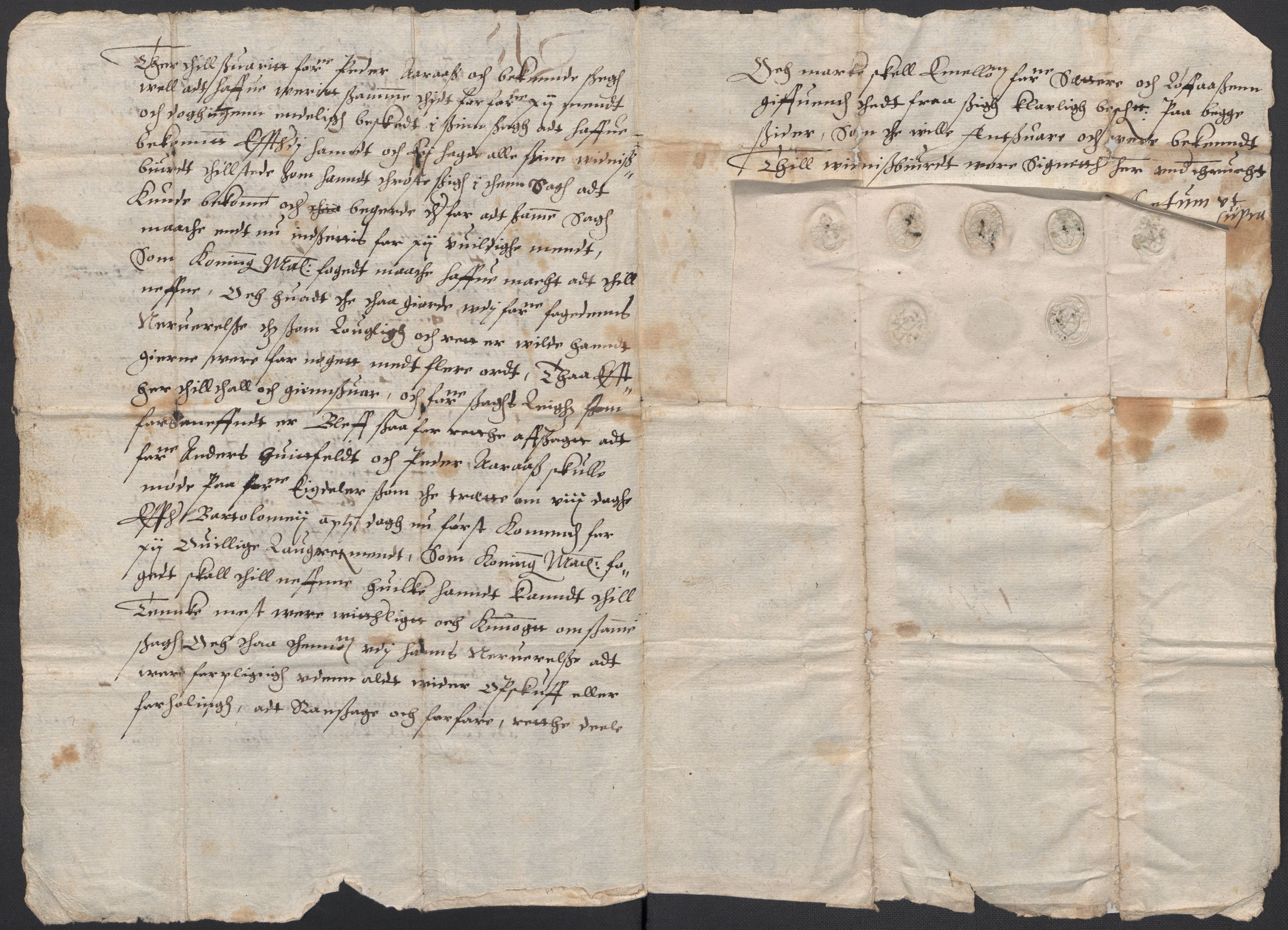 Riksarkivets diplomsamling, AV/RA-EA-5965/F02/L0087: Dokumenter, 1585-1586, p. 17