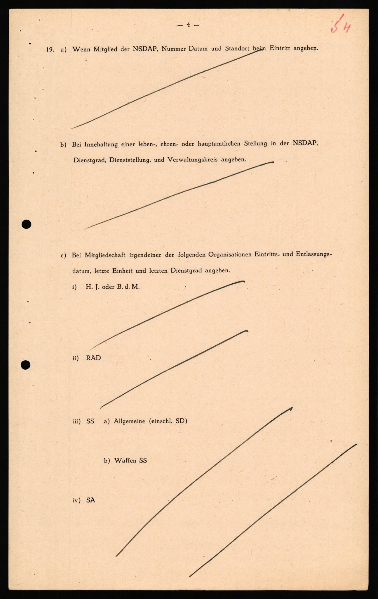 Forsvaret, Forsvarets overkommando II, AV/RA-RAFA-3915/D/Db/L0033: CI Questionaires. Tyske okkupasjonsstyrker i Norge. Tyskere., 1945-1946, p. 59