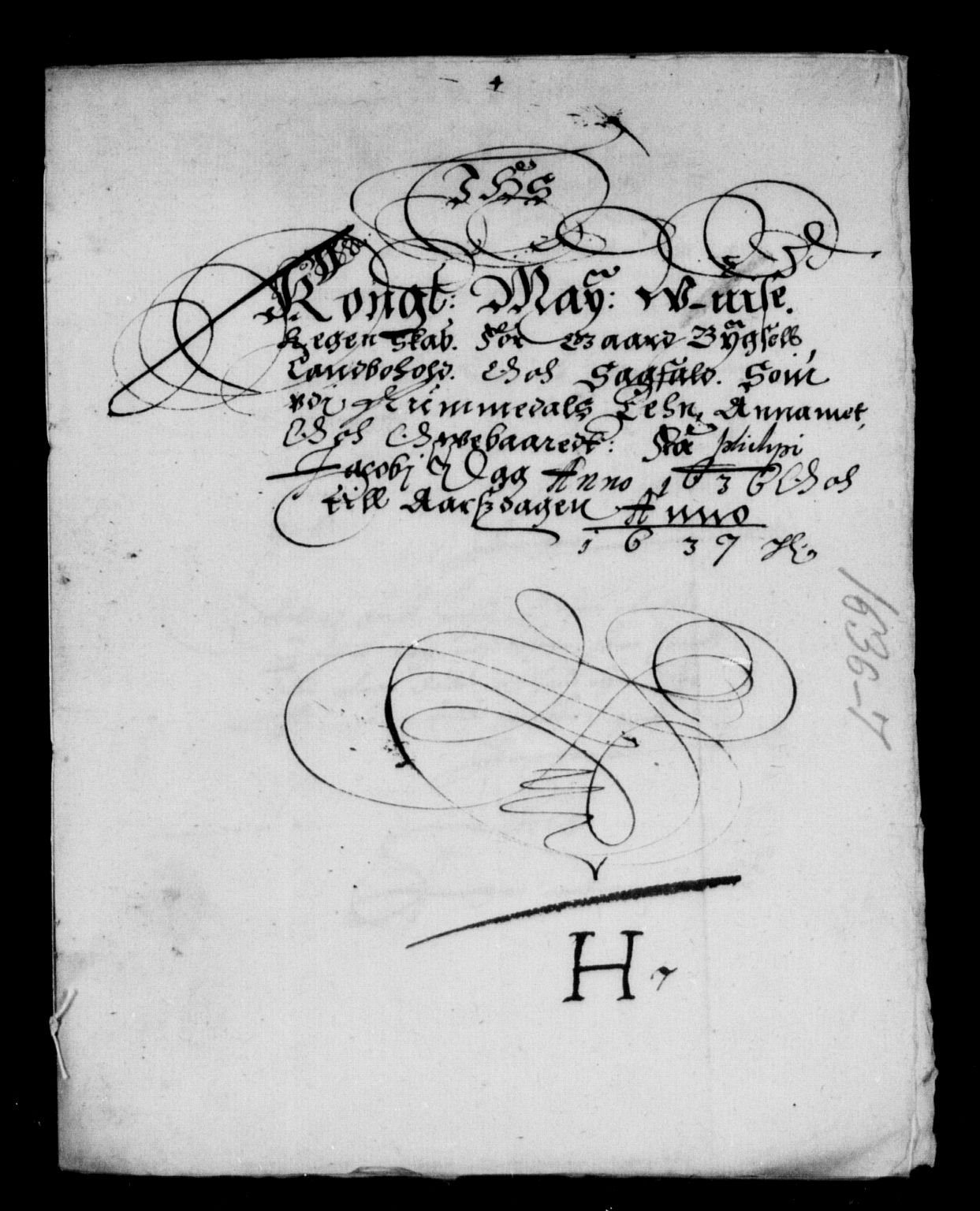 Rentekammeret inntil 1814, Reviderte regnskaper, Lensregnskaper, AV/RA-EA-5023/R/Rb/Rbw/L0059: Trondheim len, 1636-1637