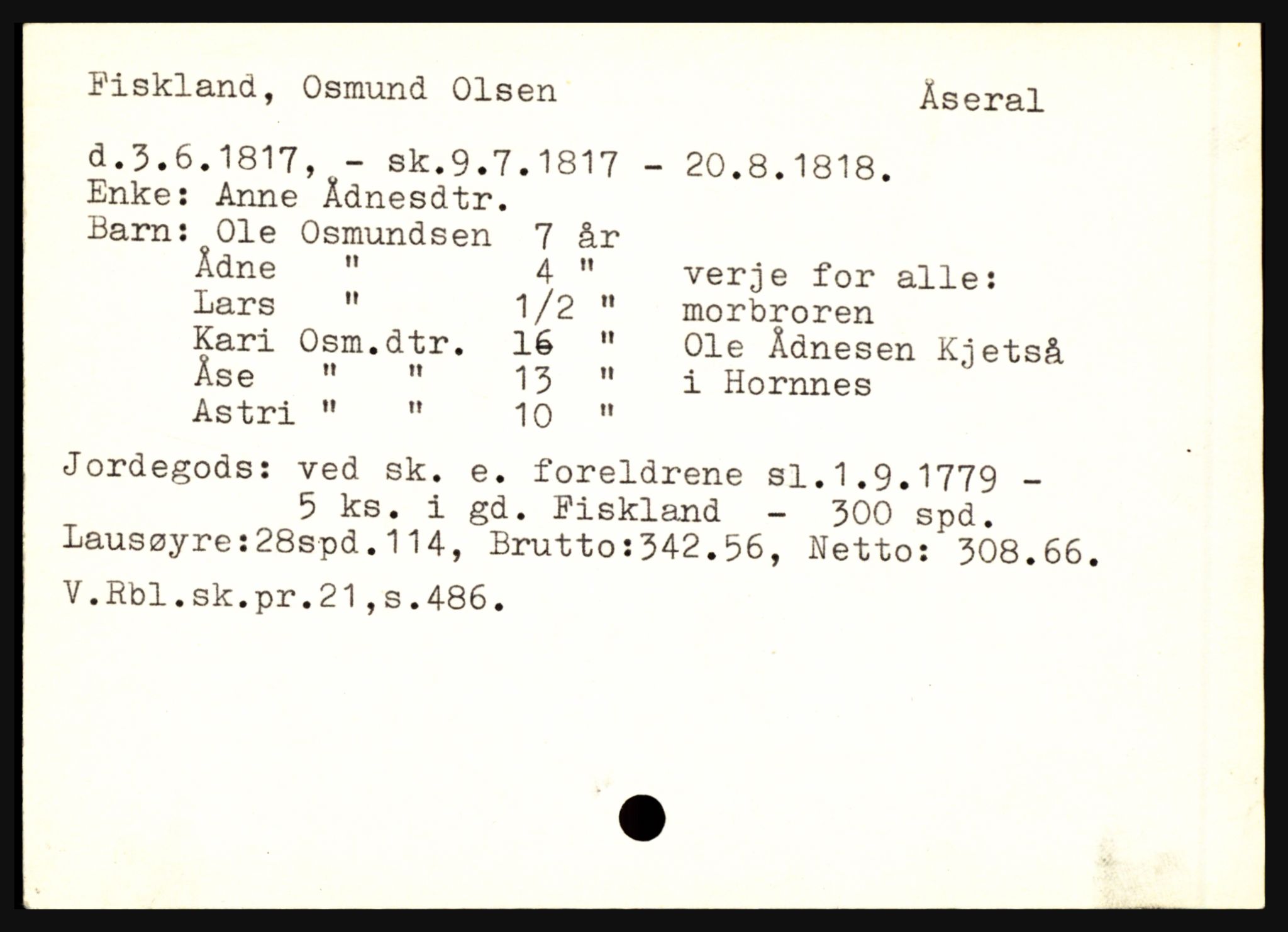 Setesdal sorenskriveri, AV/SAK-1221-0011/H, p. 2661