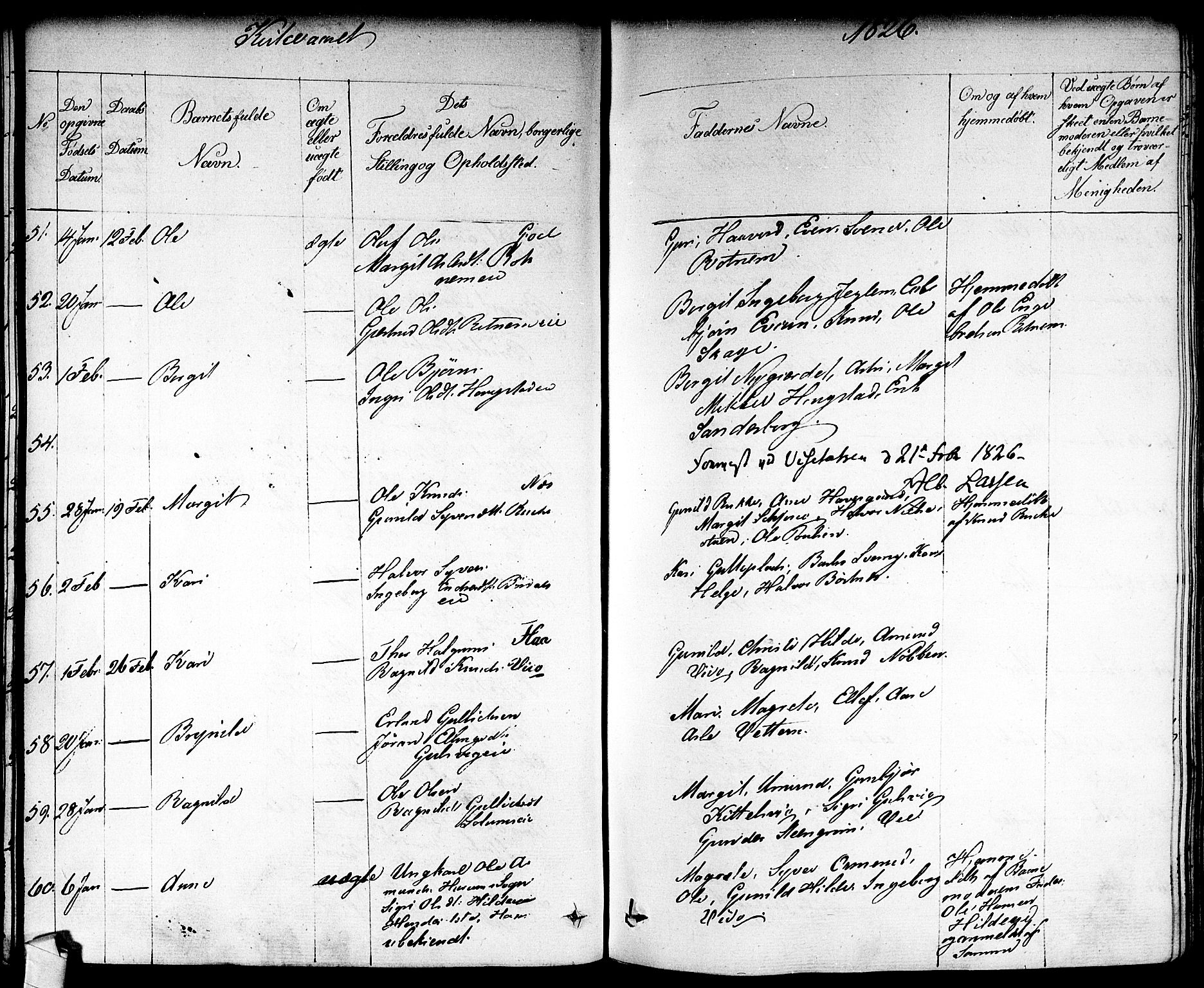 Nes kirkebøker, SAKO/A-236/F/Fa/L0008: Parish register (official) no. 8, 1824-1834, p. 102-103