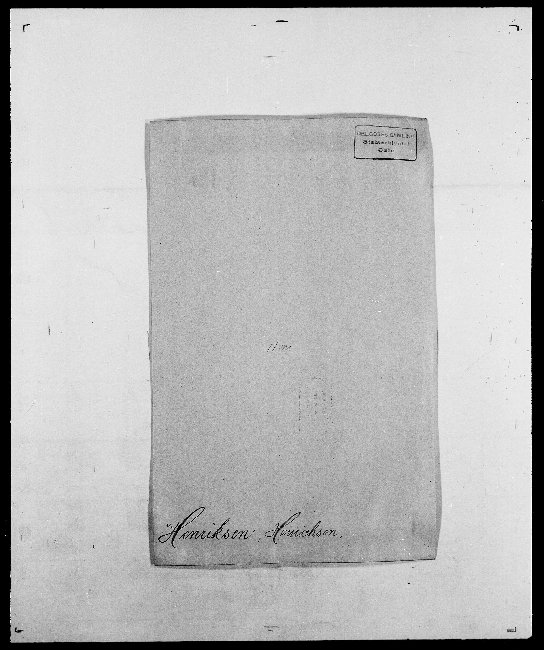 Delgobe, Charles Antoine - samling, SAO/PAO-0038/D/Da/L0017: Helander - Hjørne, p. 193