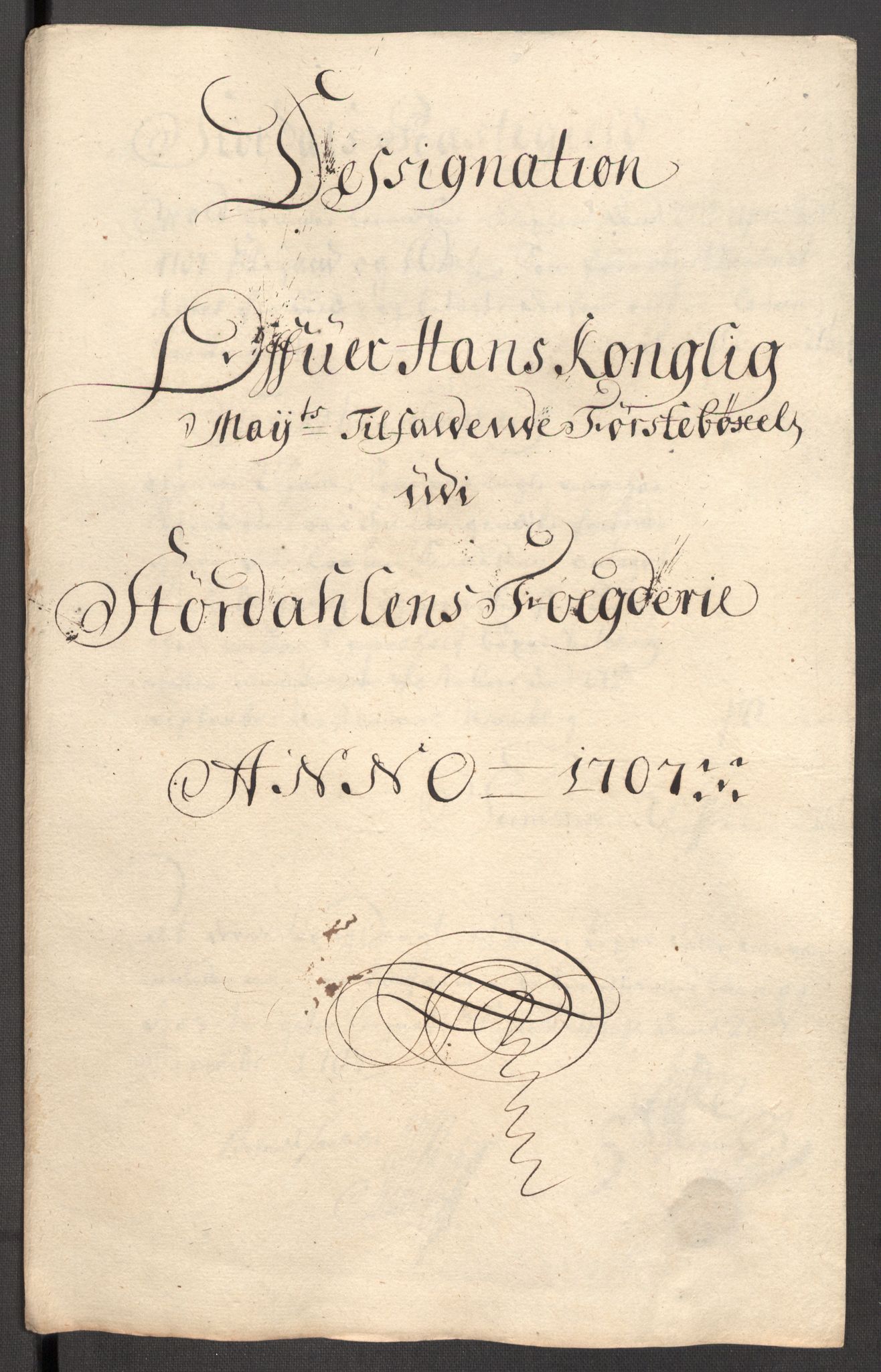 Rentekammeret inntil 1814, Reviderte regnskaper, Fogderegnskap, AV/RA-EA-4092/R62/L4197: Fogderegnskap Stjørdal og Verdal, 1707, p. 149