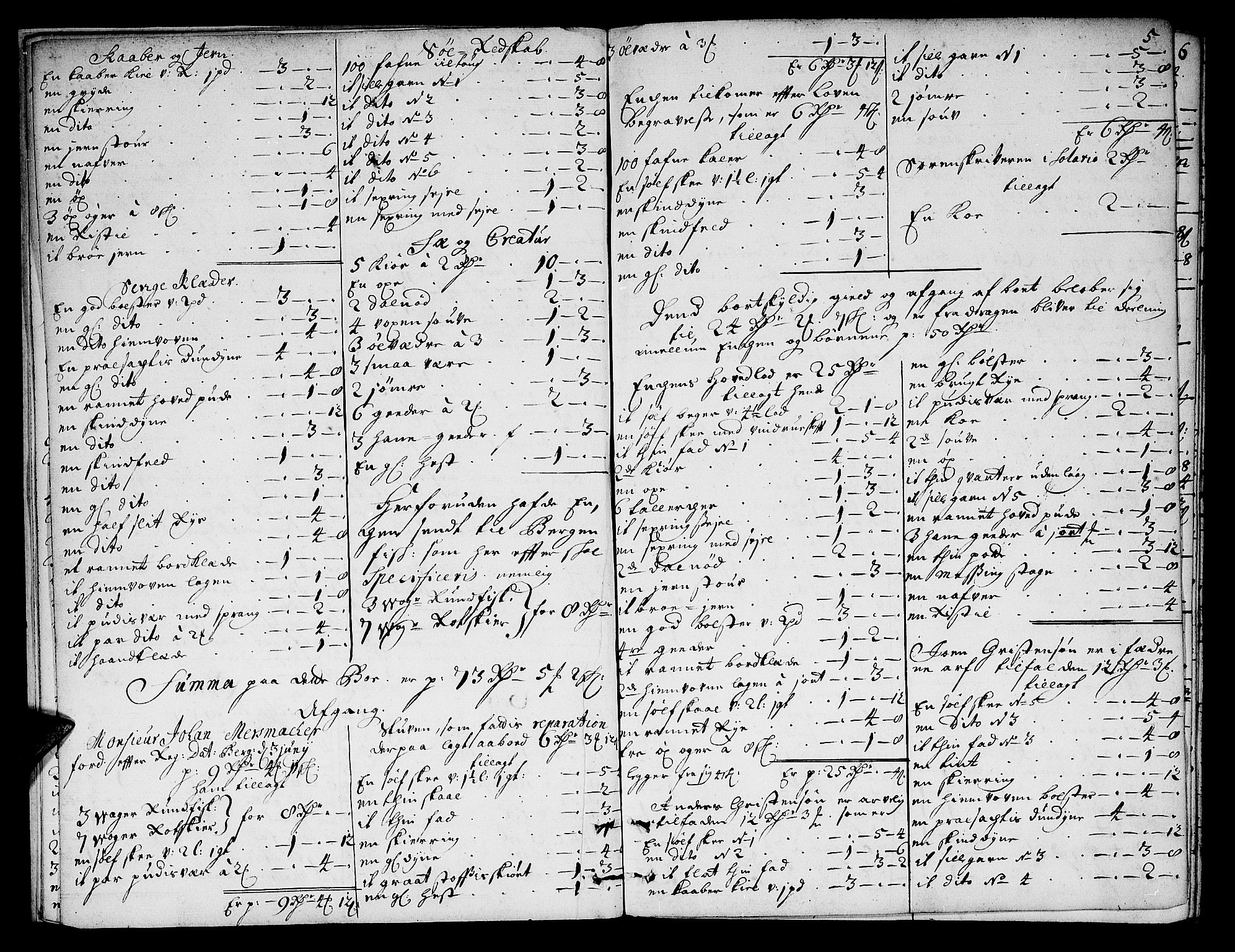 Helgeland sorenskriveri, AV/SAT-A-0004/3/3A/L0002: Skifteprotokoll 3A, 1709-1713, p. 4b-5a