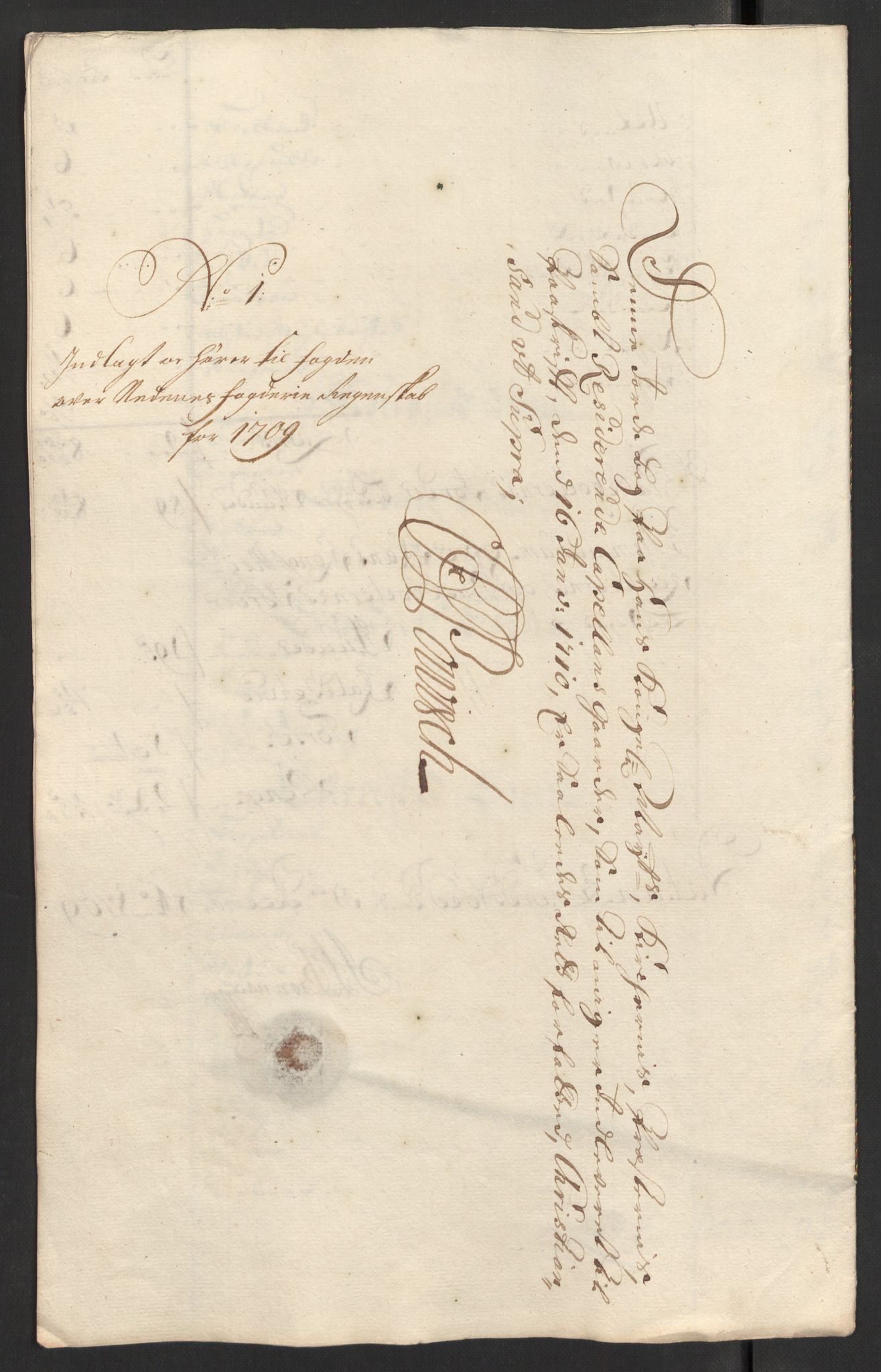 Rentekammeret inntil 1814, Reviderte regnskaper, Fogderegnskap, AV/RA-EA-4092/R39/L2318: Fogderegnskap Nedenes, 1706-1709, p. 444