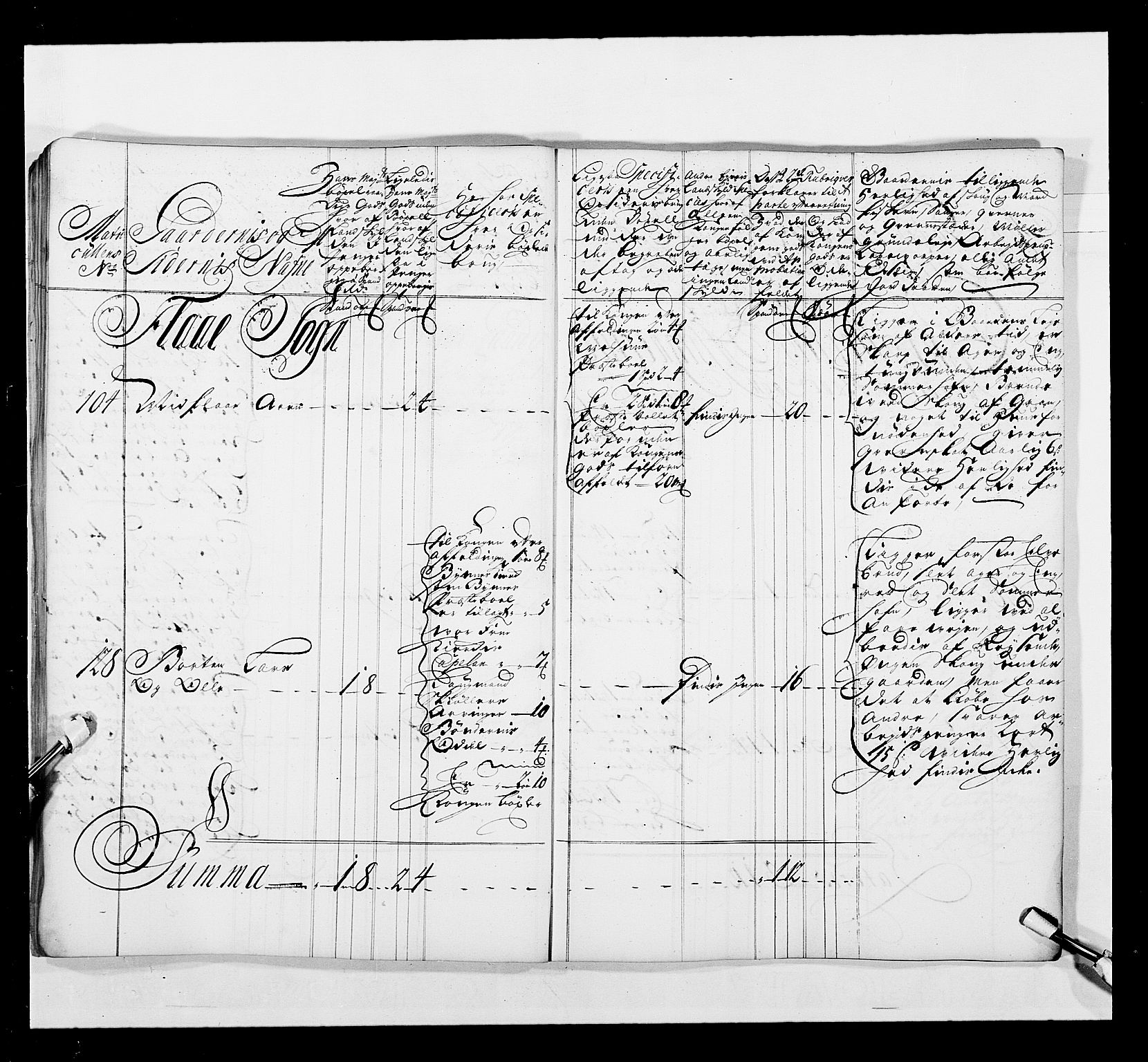 Stattholderembetet 1572-1771, RA/EA-2870/Ek/L0041/0001: Jordebøker o.a. 1720-1728 vedkommende krongodset: / Krongods i Trøndelag med Romsdal, Nordmøre og Namdal, 1726-1727, p. 214