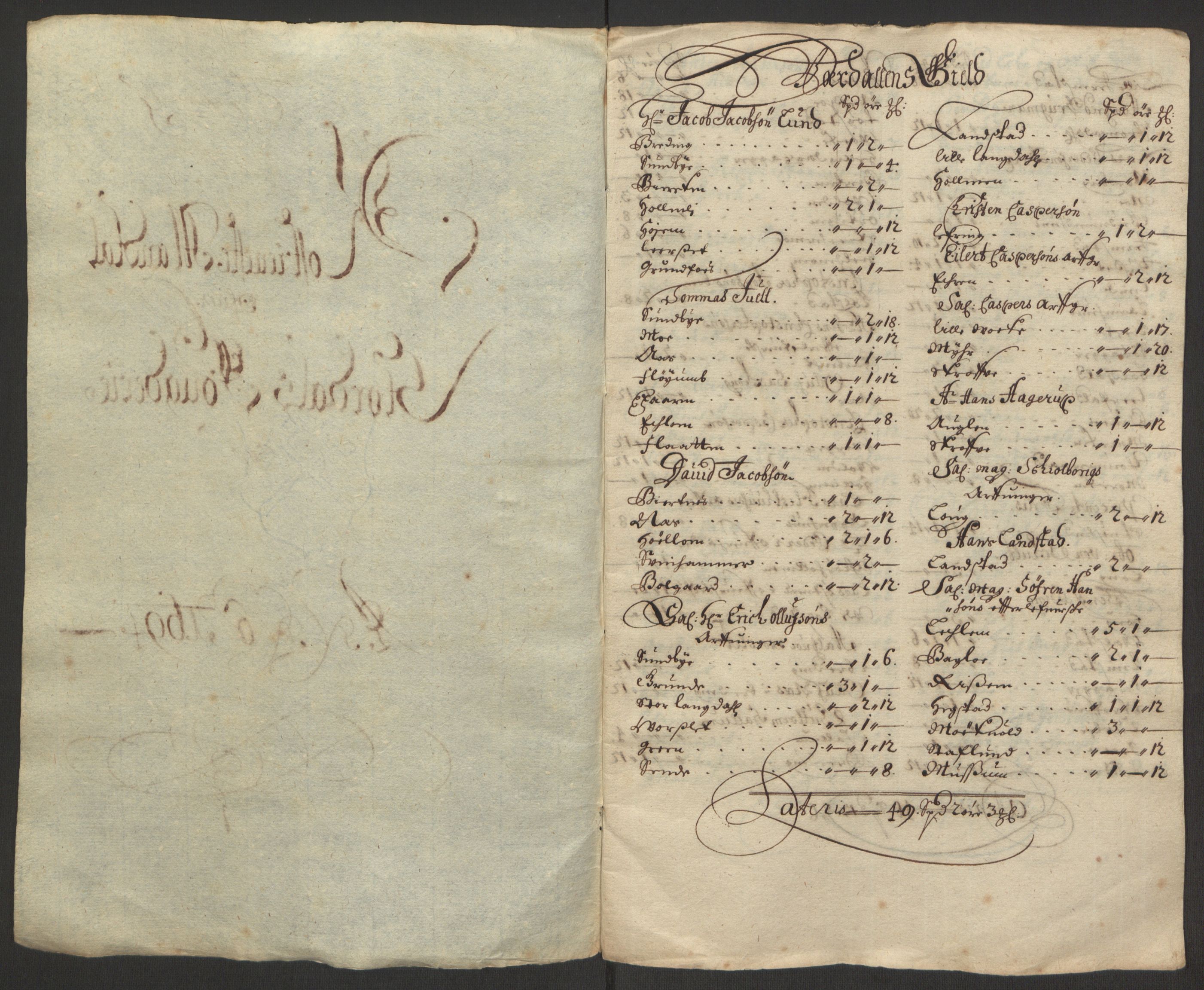 Rentekammeret inntil 1814, Reviderte regnskaper, Fogderegnskap, AV/RA-EA-4092/R62/L4186: Fogderegnskap Stjørdal og Verdal, 1693-1694, p. 220