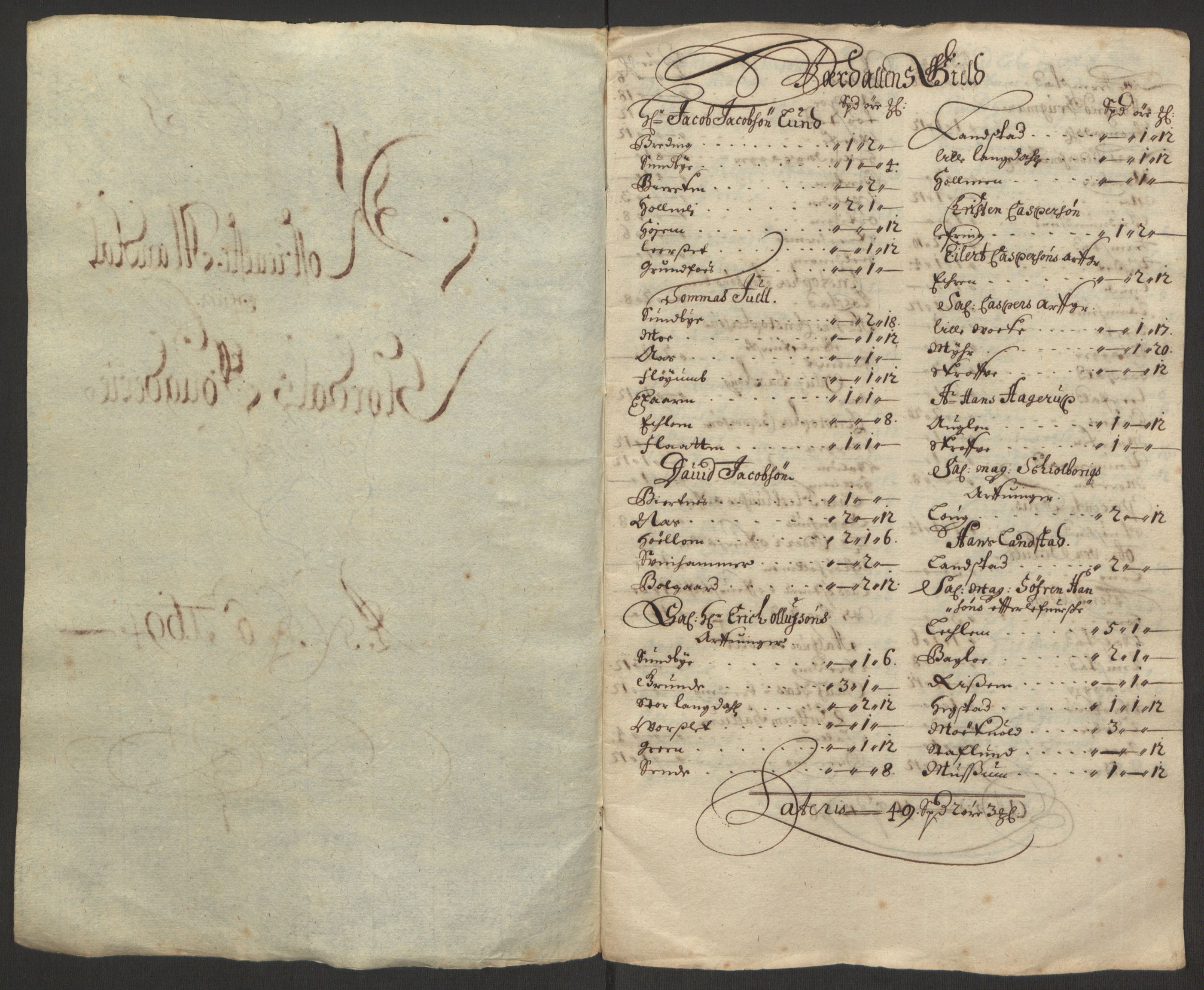 Rentekammeret inntil 1814, Reviderte regnskaper, Fogderegnskap, AV/RA-EA-4092/R62/L4186: Fogderegnskap Stjørdal og Verdal, 1693-1694, p. 220