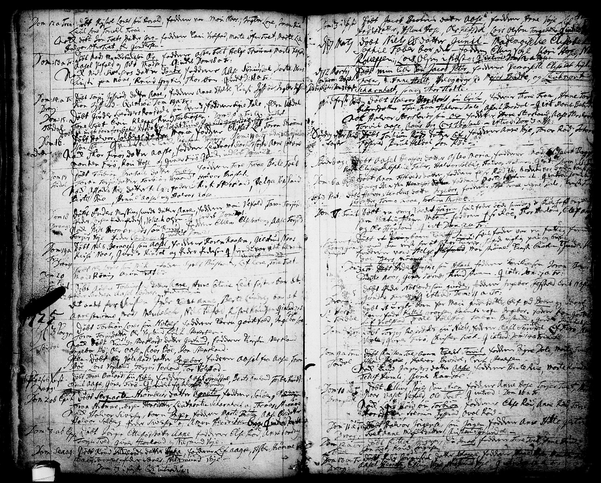 Drangedal kirkebøker, SAKO/A-258/F/Fa/L0001: Parish register (official) no. 1, 1697-1767, p. 47