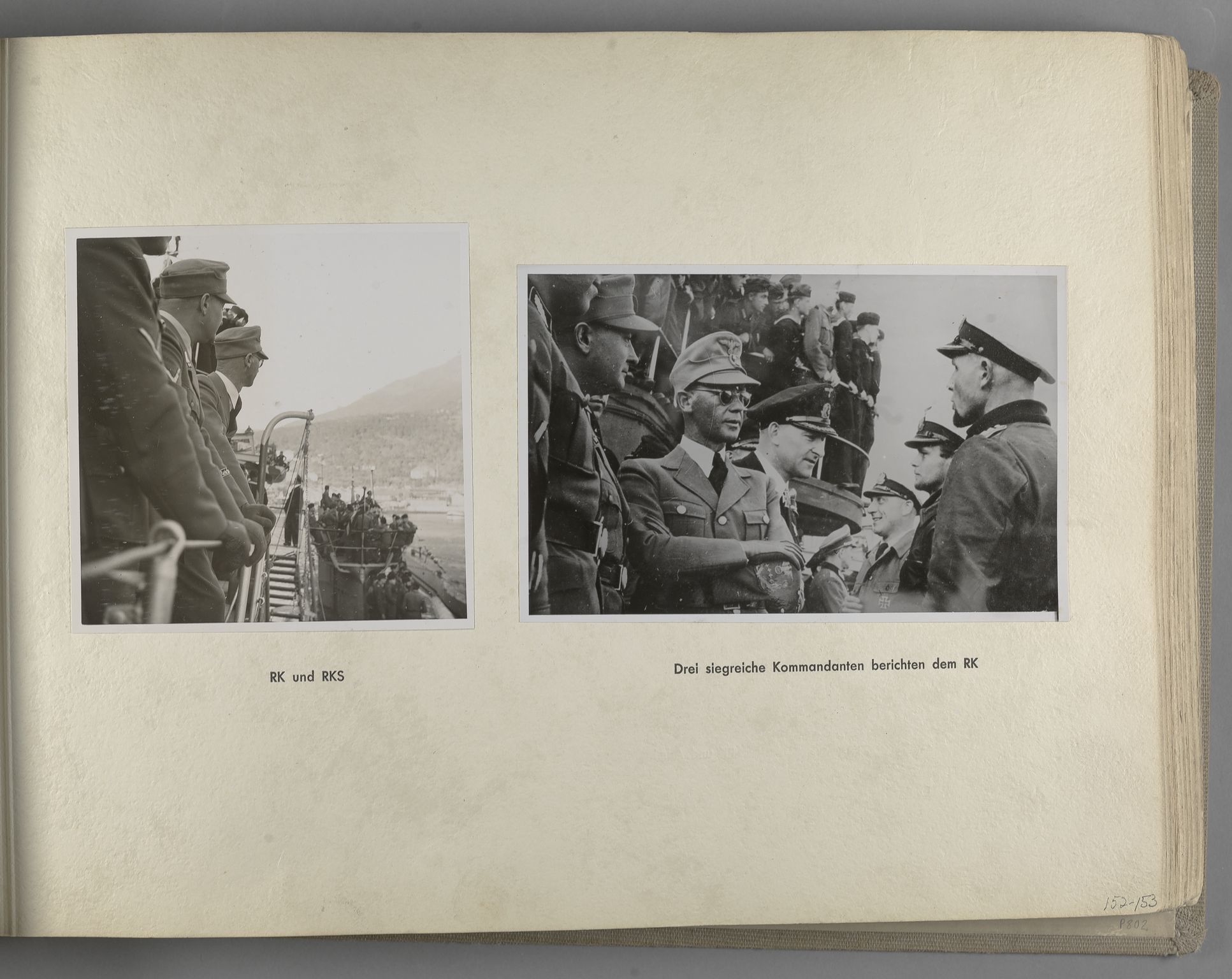 Tyske arkiver, Reichskommissariat, Bildarchiv, AV/RA-RAFA-3309/U/L0071: Fotoalbum: Mit dem Reichskommissar nach Nordnorwegen und Finnland 10. bis 27. Juli 1942, 1942, p. 65