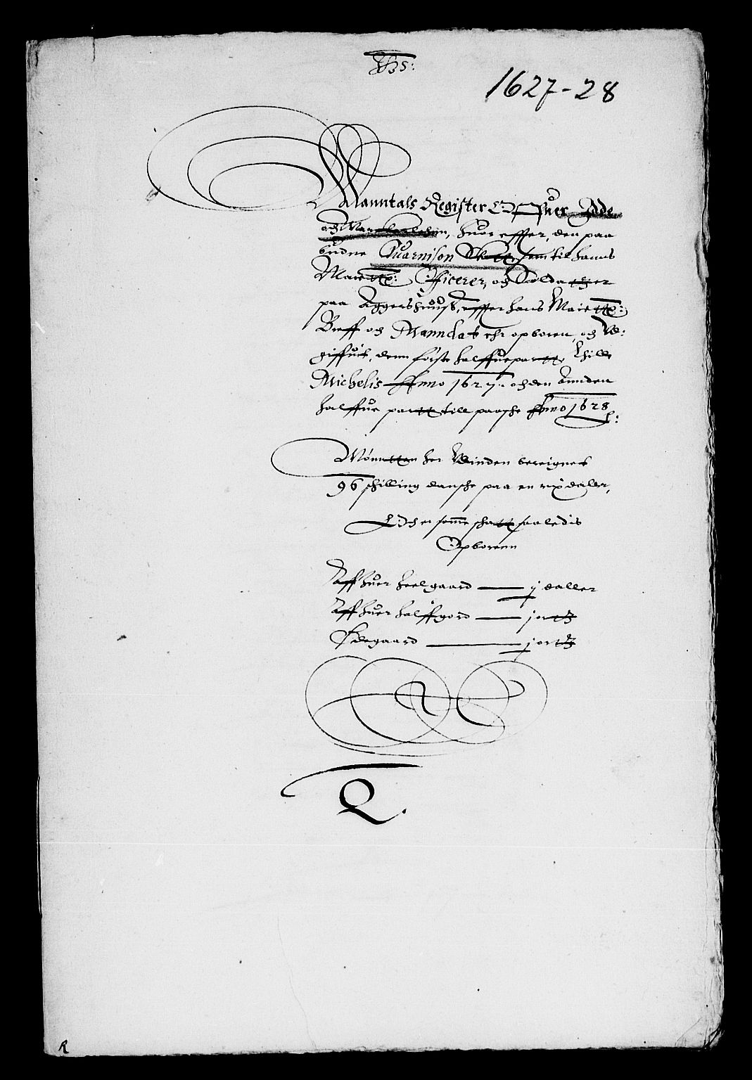 Rentekammeret inntil 1814, Reviderte regnskaper, Lensregnskaper, AV/RA-EA-5023/R/Rb/Rba/L0086: Akershus len, 1627-1629