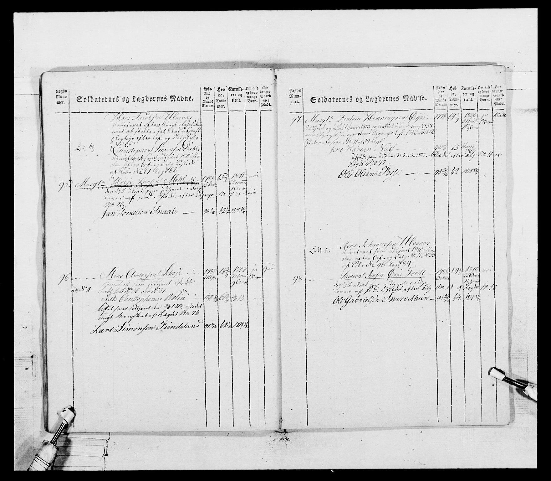 Generalitets- og kommissariatskollegiet, Det kongelige norske kommissariatskollegium, RA/EA-5420/E/Eh/L0099: Bergenhusiske nasjonale infanteriregiment, 1812, p. 357