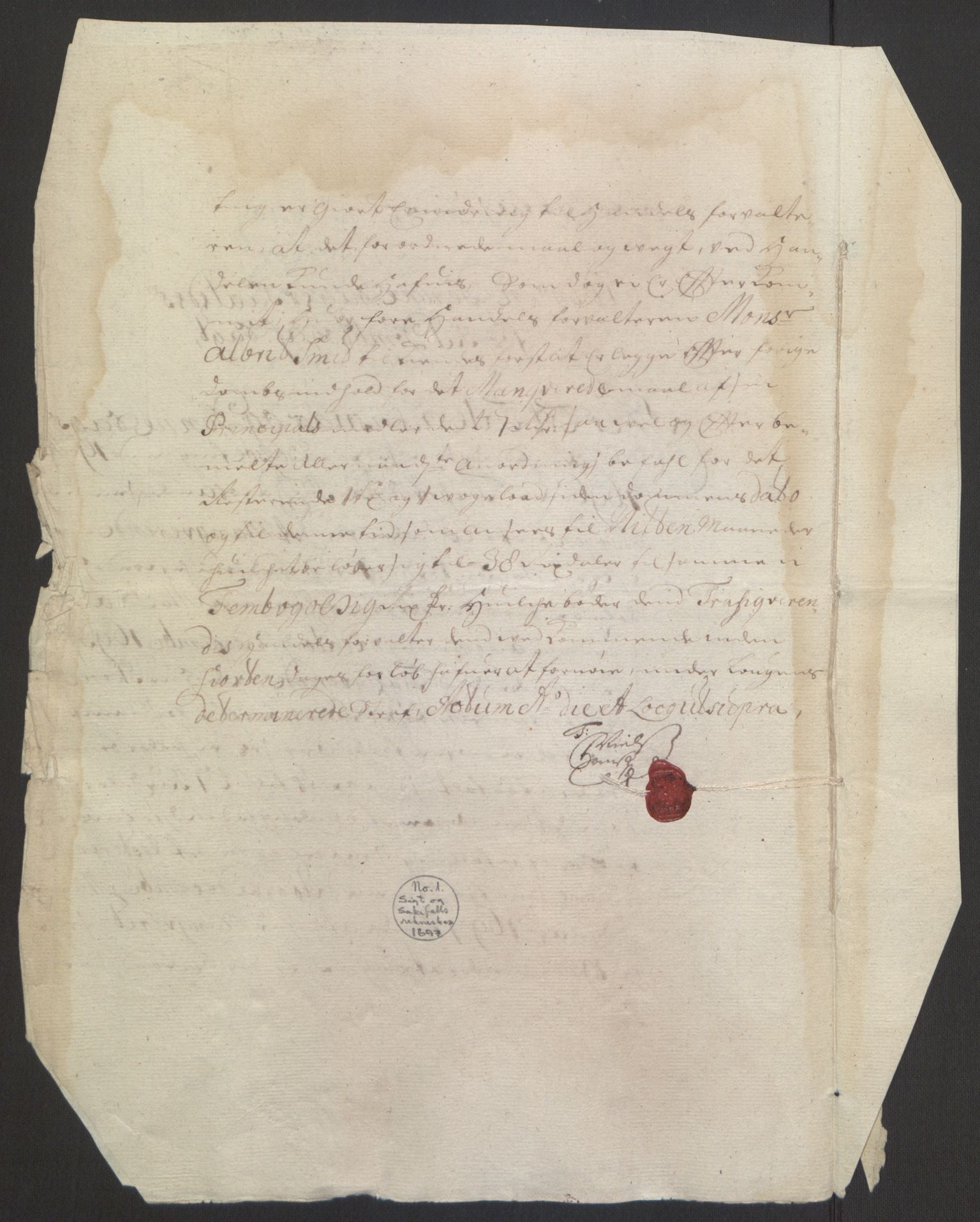 Rentekammeret inntil 1814, Reviderte regnskaper, Fogderegnskap, RA/EA-4092/R69/L4851: Fogderegnskap Finnmark/Vardøhus, 1691-1700, p. 330