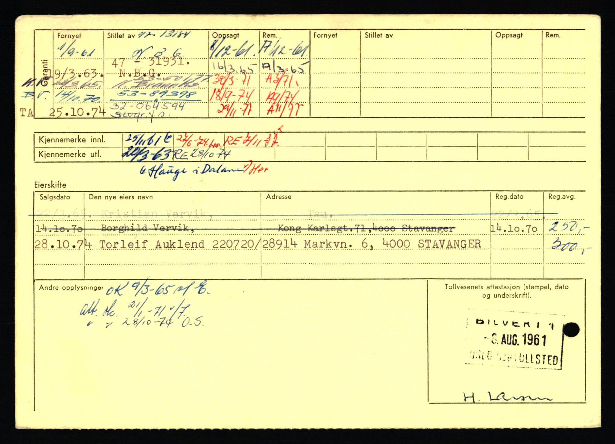 Stavanger trafikkstasjon, AV/SAST-A-101942/0/F/L0037: L-20500 - L-21499, 1930-1971, p. 1602