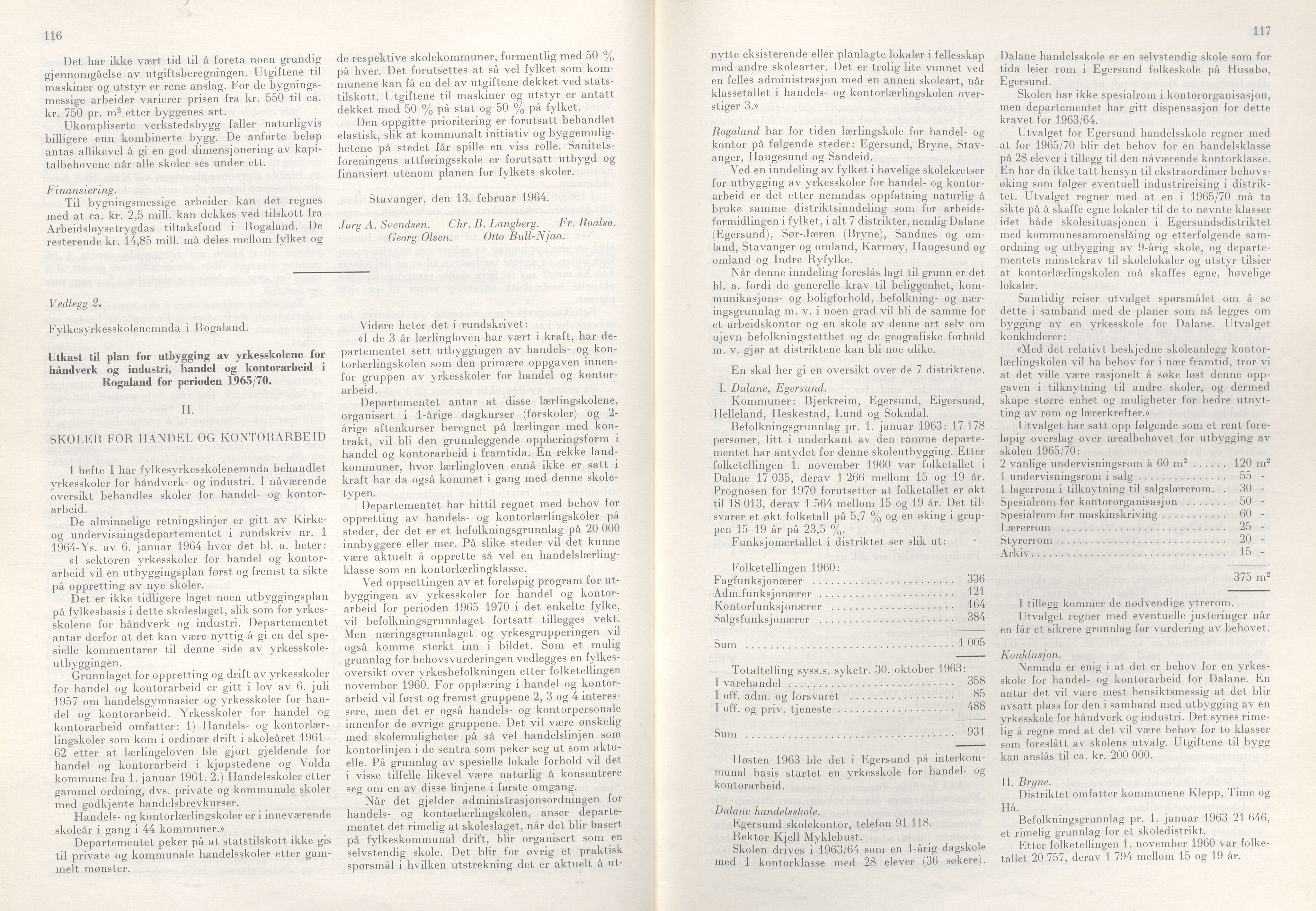 Rogaland fylkeskommune - Fylkesrådmannen , IKAR/A-900/A/Aa/Aaa/L0085: Møtebok , 1965, p. 116-117