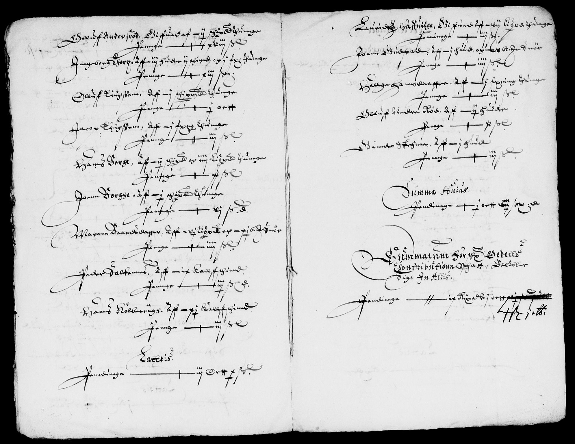 Rentekammeret inntil 1814, Reviderte regnskaper, Lensregnskaper, AV/RA-EA-5023/R/Rb/Rbe/L0002: Onsøy len, 1615-1650