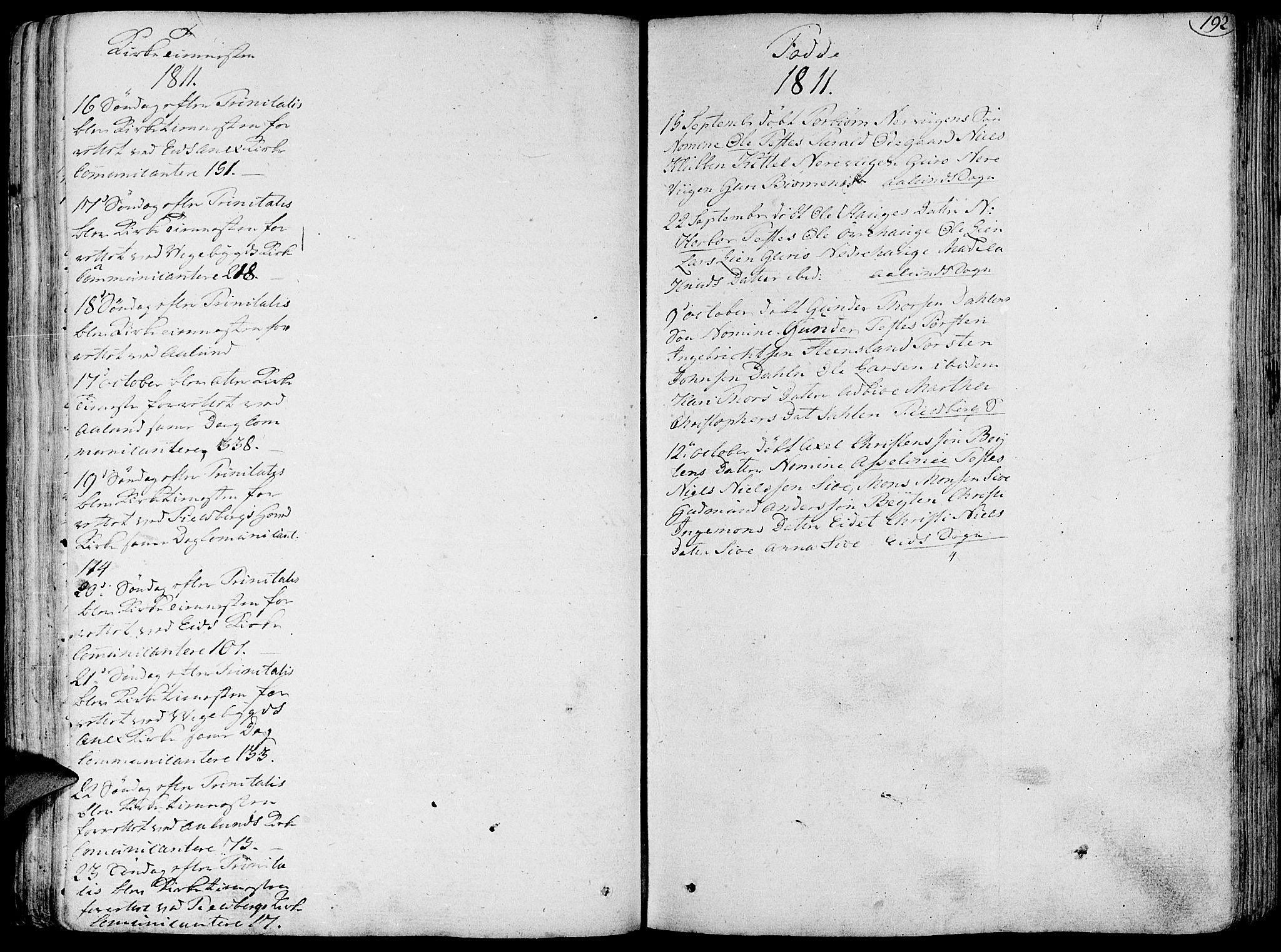 Fjelberg sokneprestembete, AV/SAB-A-75201/H/Haa: Parish register (official) no. A 3, 1788-1815, p. 192