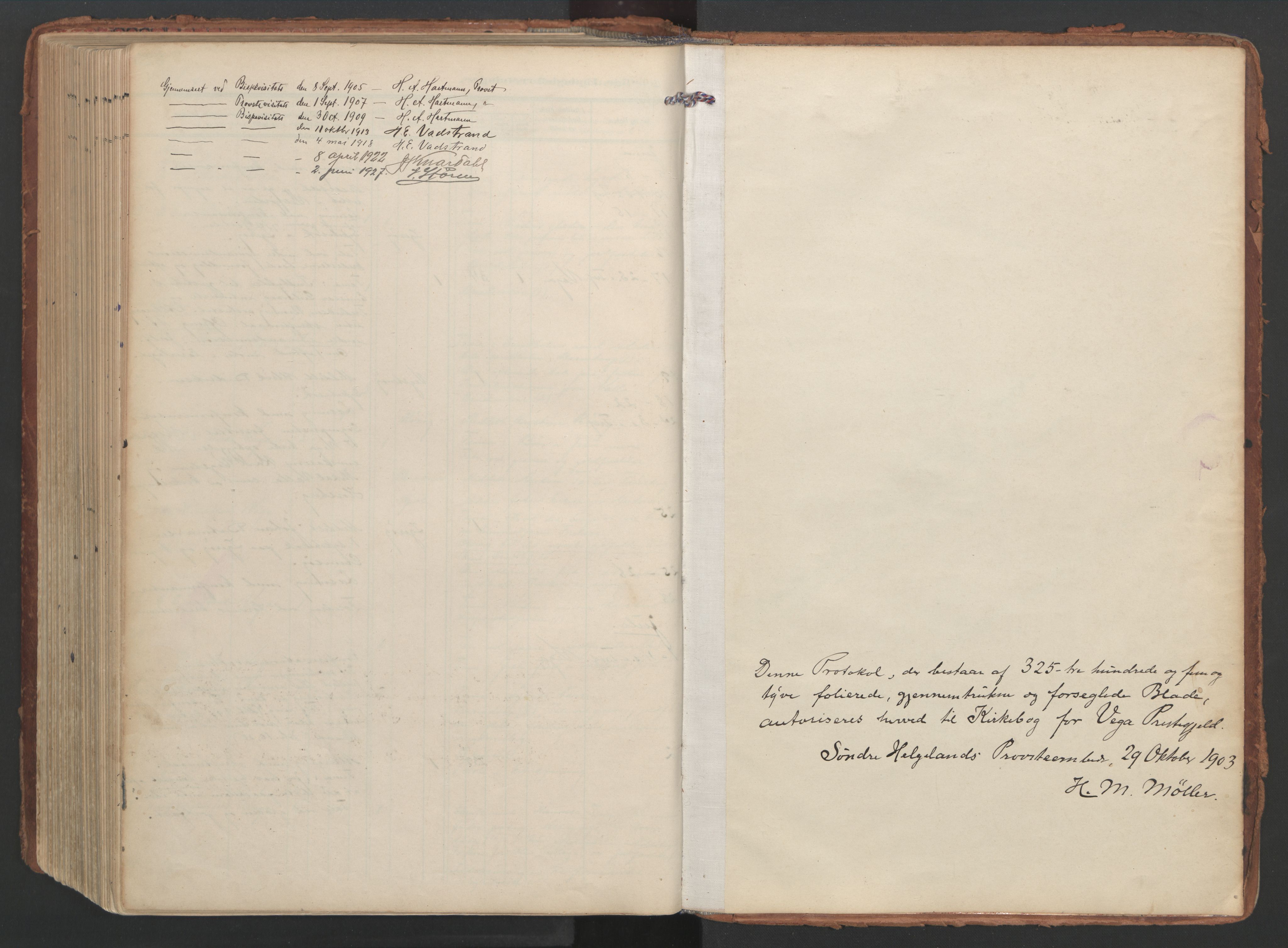 Ministerialprotokoller, klokkerbøker og fødselsregistre - Nordland, AV/SAT-A-1459/816/L0250: Parish register (official) no. 816A16, 1903-1923