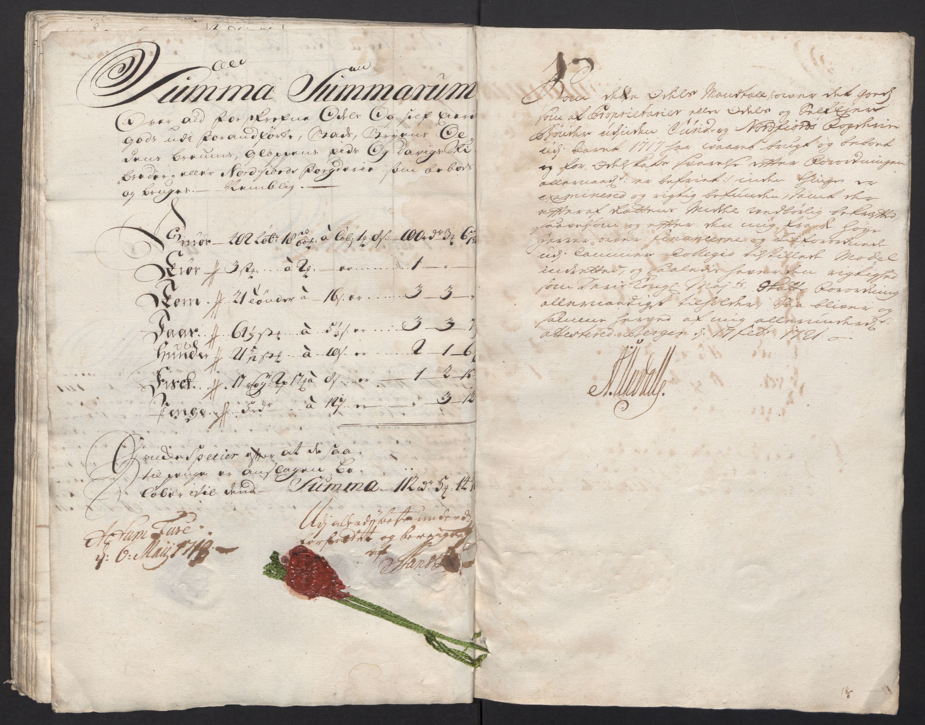 Rentekammeret inntil 1814, Reviderte regnskaper, Fogderegnskap, AV/RA-EA-4092/R53/L3441: Fogderegnskap Sunn- og Nordfjord, 1717-1718, p. 249