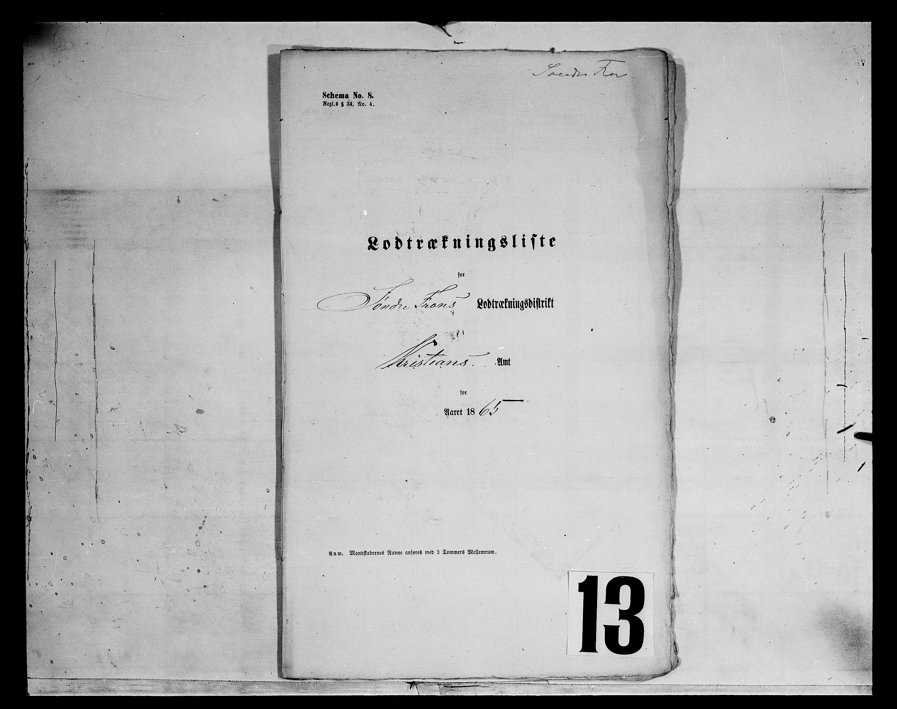 Fylkesmannen i Oppland, AV/SAH-FYO-002/1/K/Kg/L1174: Fron, Nordre og Søndre Fron, Vågå, 1860-1879, p. 42