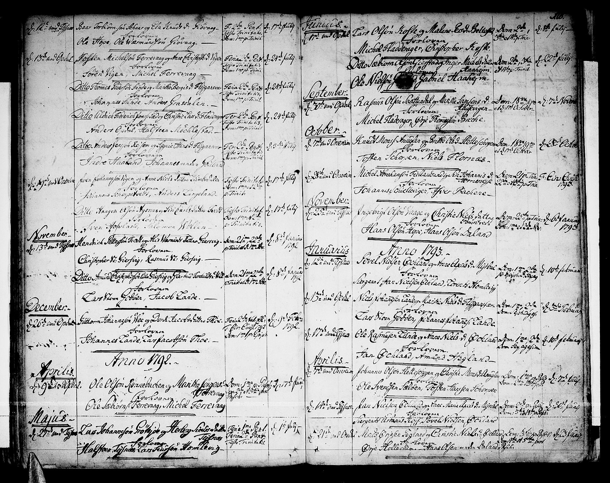 Tysnes sokneprestembete, AV/SAB-A-78601/H/Haa: Parish register (official) no. A 5, 1762-1793, p. 108