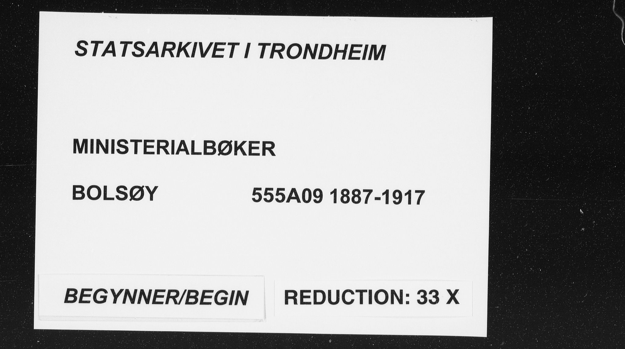 Ministerialprotokoller, klokkerbøker og fødselsregistre - Møre og Romsdal, SAT/A-1454/555/L0658: Parish register (official) no. 555A09, 1887-1917