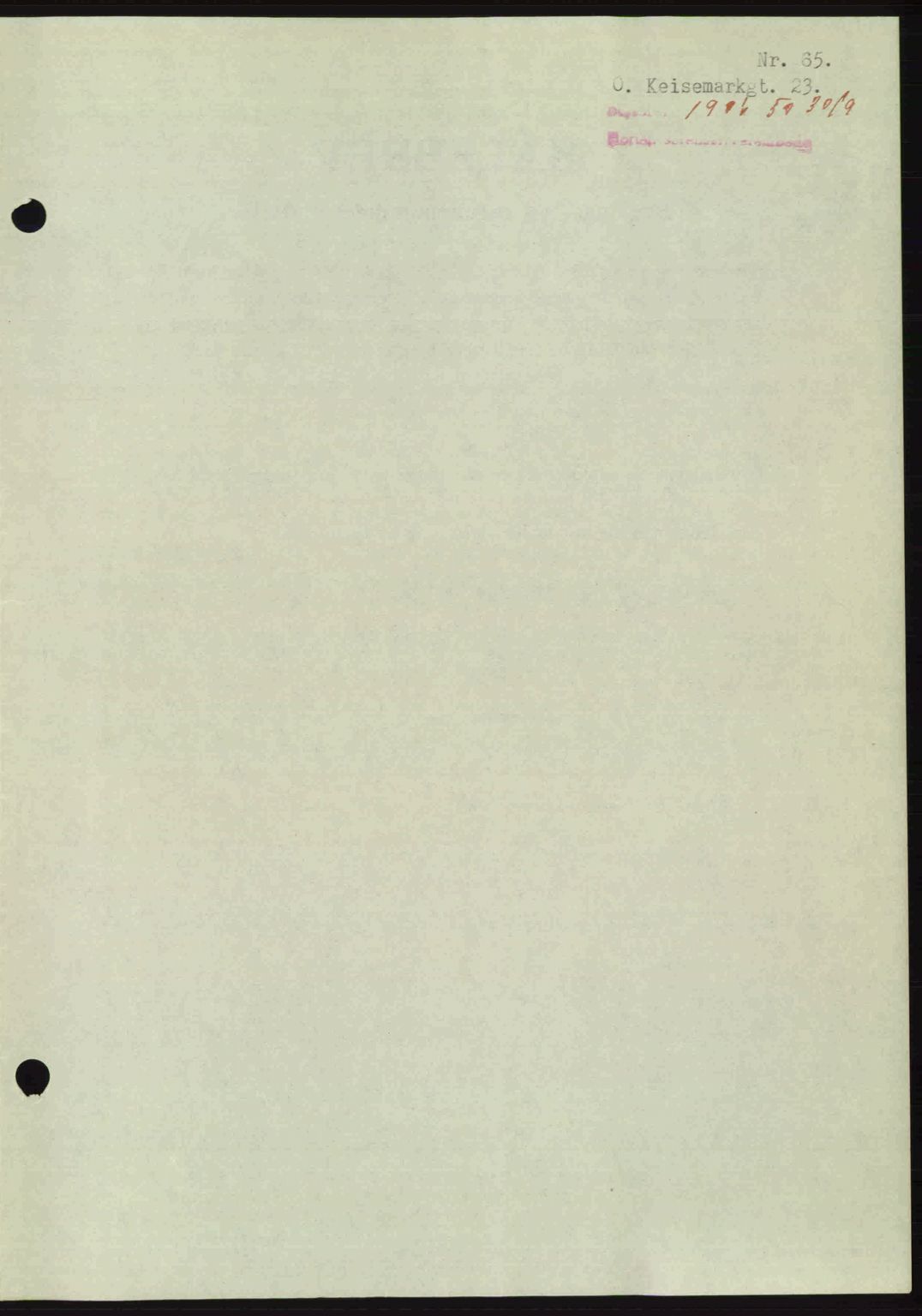 Horten sorenskriveri, SAKO/A-133/G/Ga/Gaa/L0016: Mortgage book no. A-16, 1950-1950, Diary no: : 1906/1950