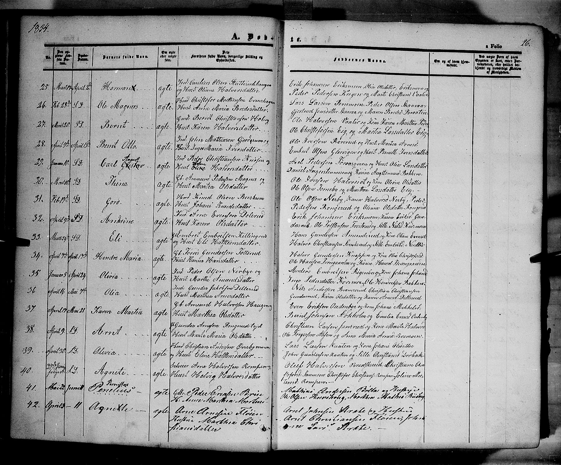 Våler prestekontor, Hedmark, AV/SAH-PREST-040/H/Ha/Haa/L0001: Parish register (official) no. 1, 1849-1878, p. 26