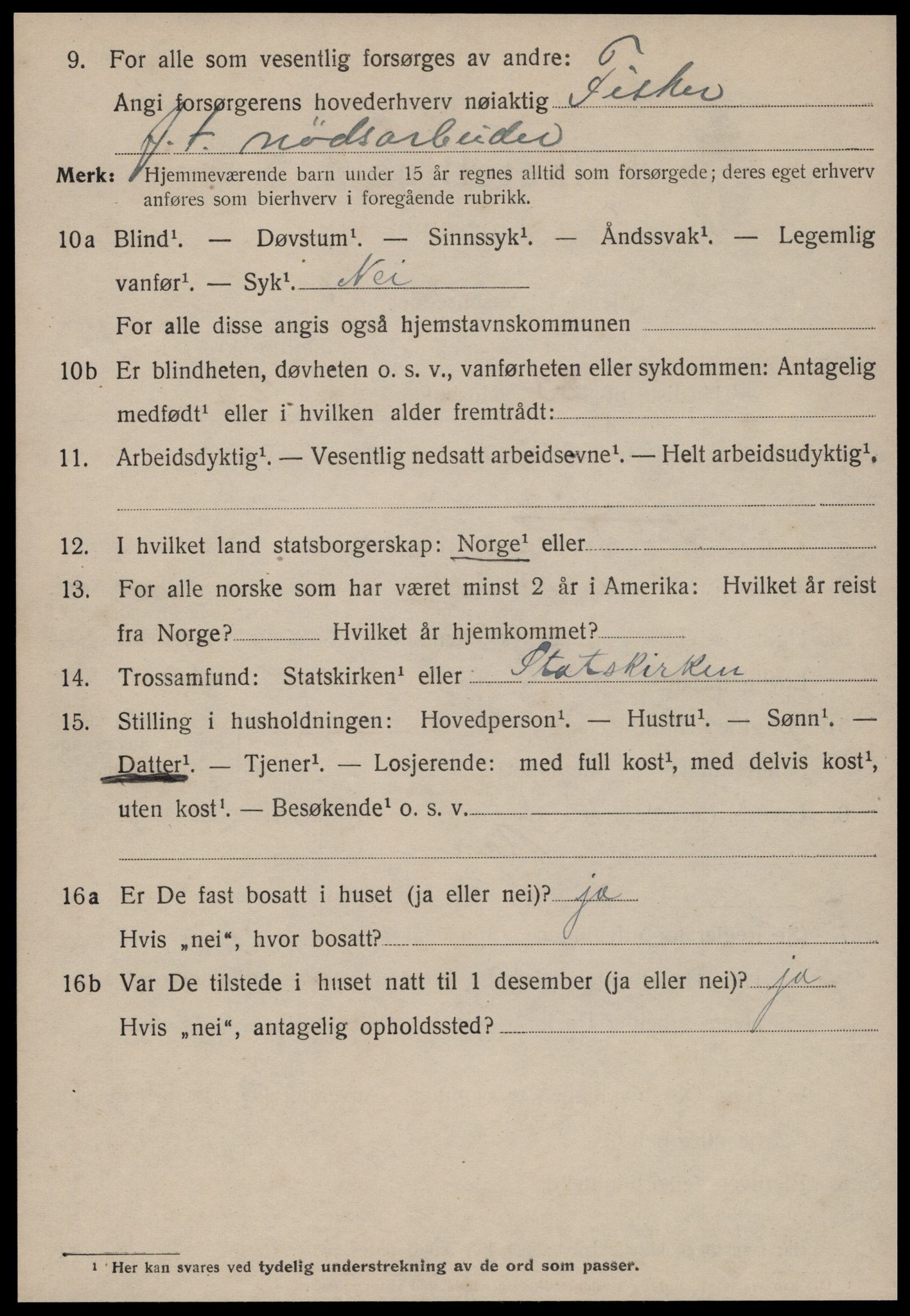 SAT, 1920 census for Ålesund, 1920, p. 30289