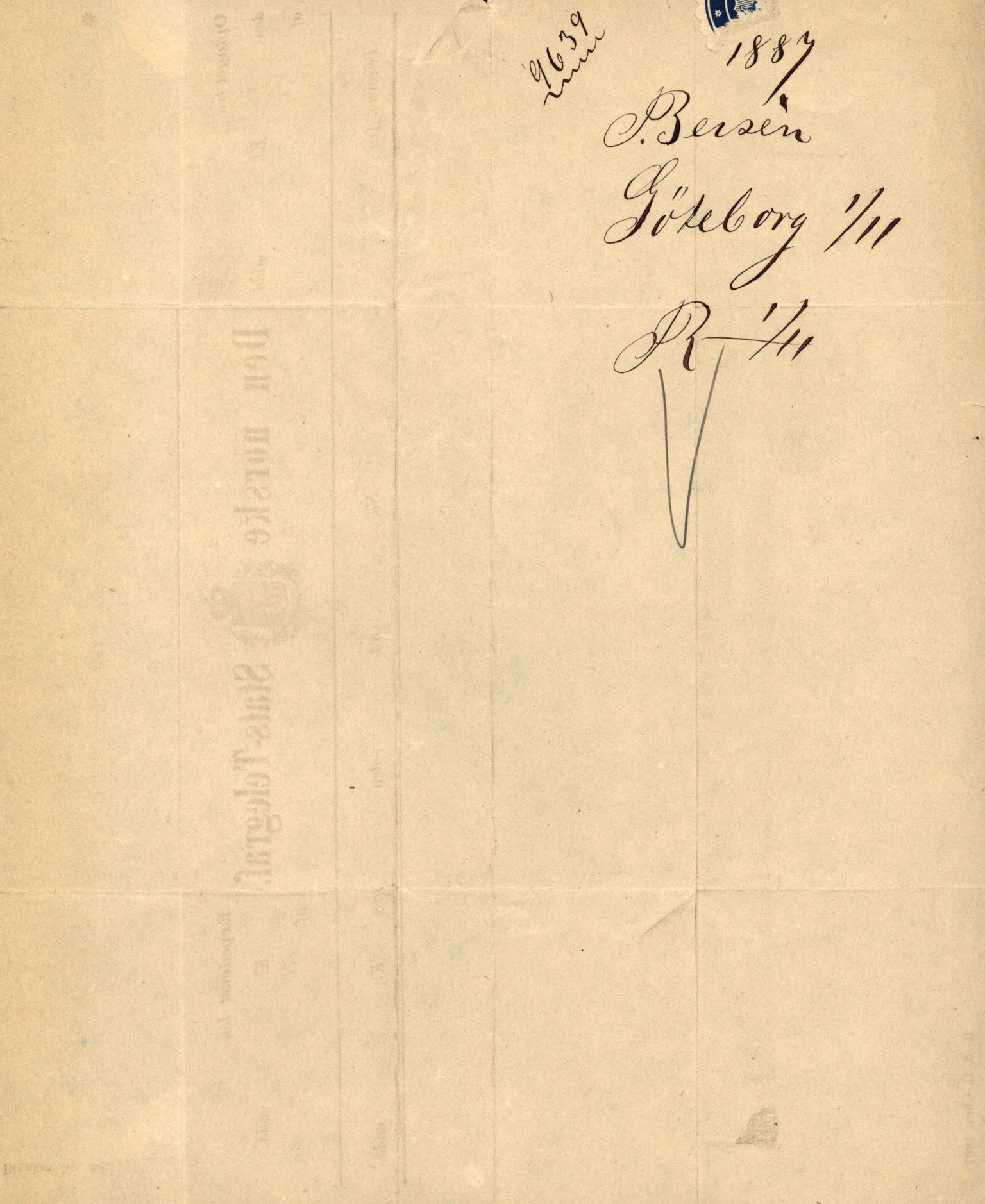 Pa 63 - Østlandske skibsassuranceforening, VEMU/A-1079/G/Ga/L0020/0010: Havaridokumenter / Anna, Silome, Oscarsborg, Memoria, Telegraf, 1887, p. 21