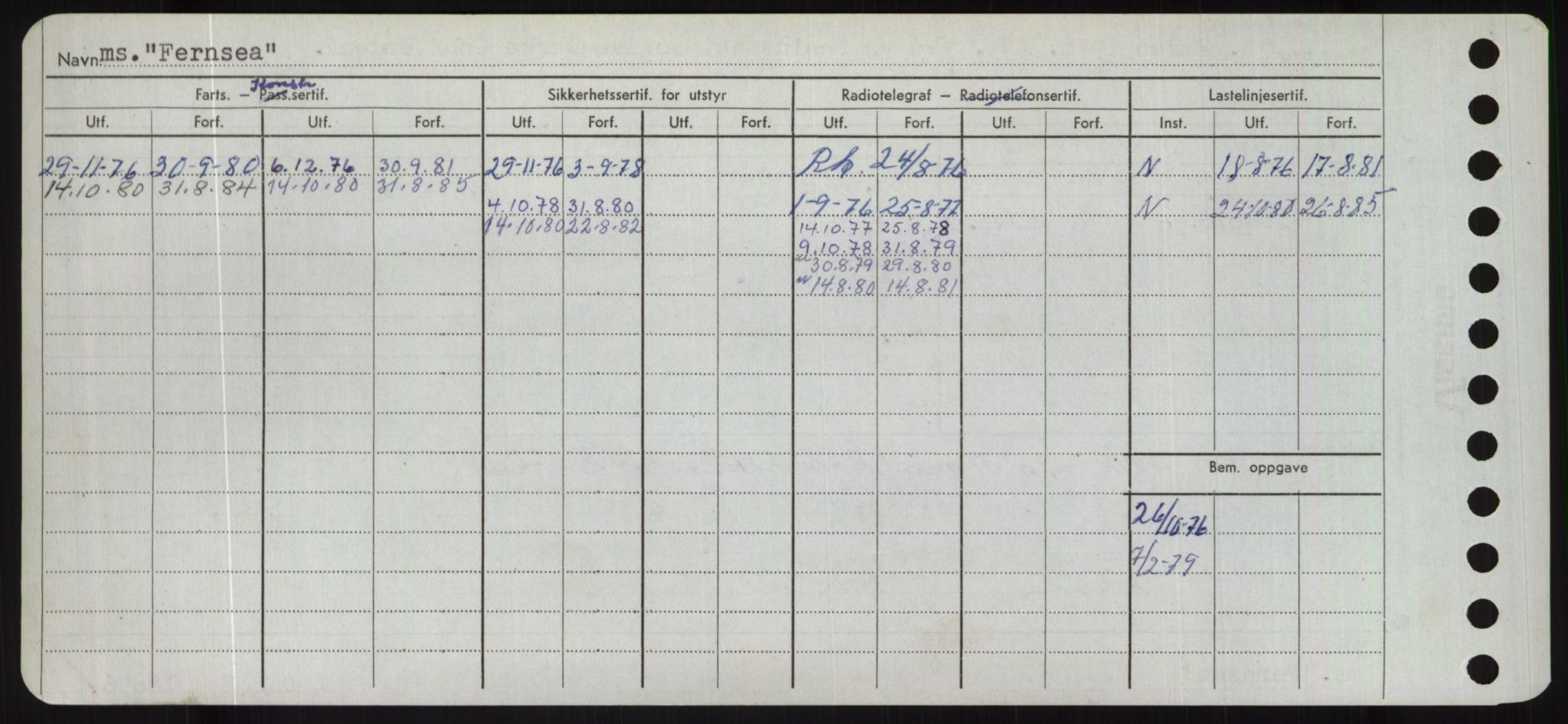 Sjøfartsdirektoratet med forløpere, Skipsmålingen, AV/RA-S-1627/H/Hd/L0010: Fartøy, F-Fjø, p. 416