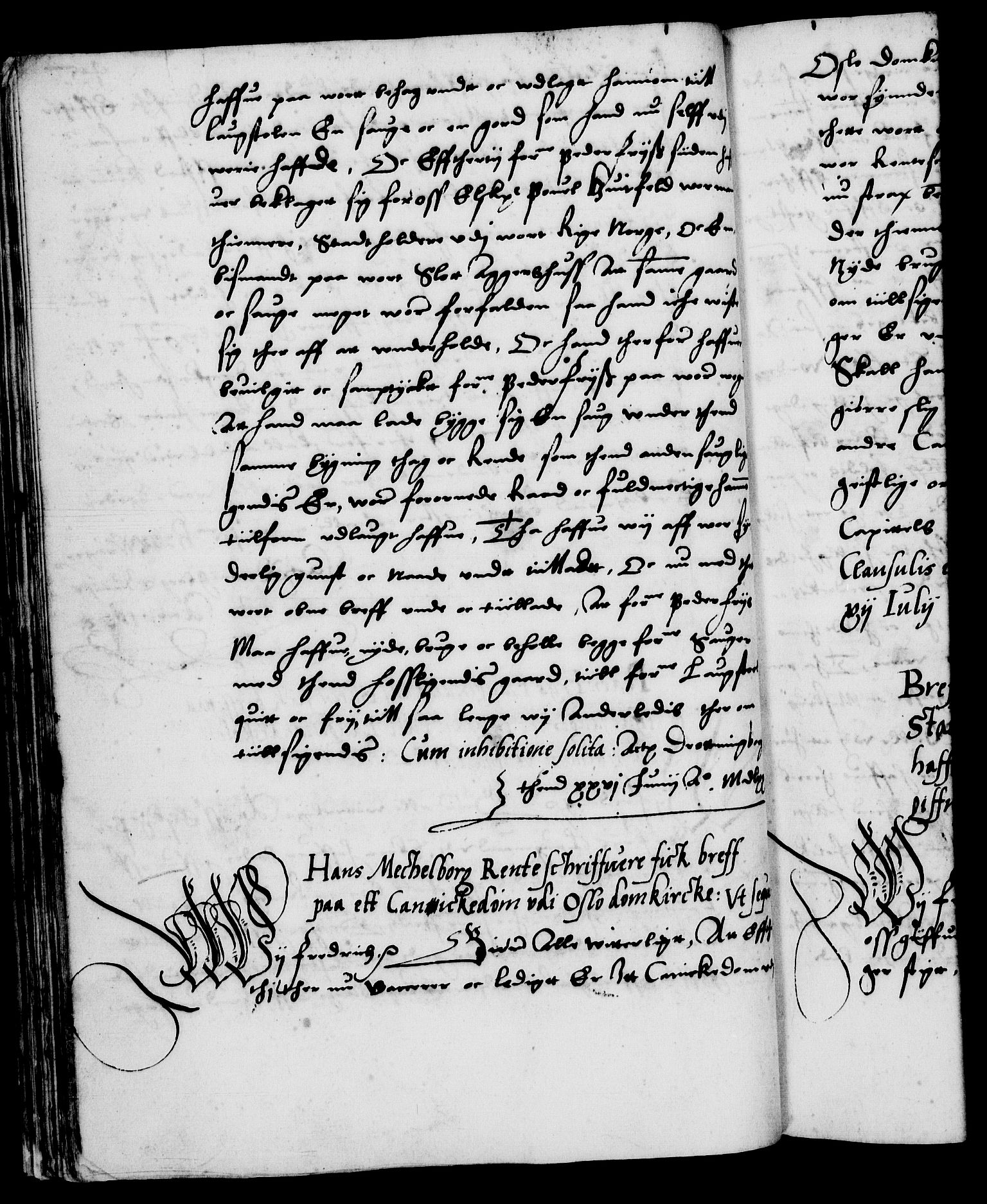 Danske Kanselli 1572-1799, RA/EA-3023/F/Fc/Fca/Fcaa/L0001: Norske registre (mikrofilm), 1572-1588, p. 45b