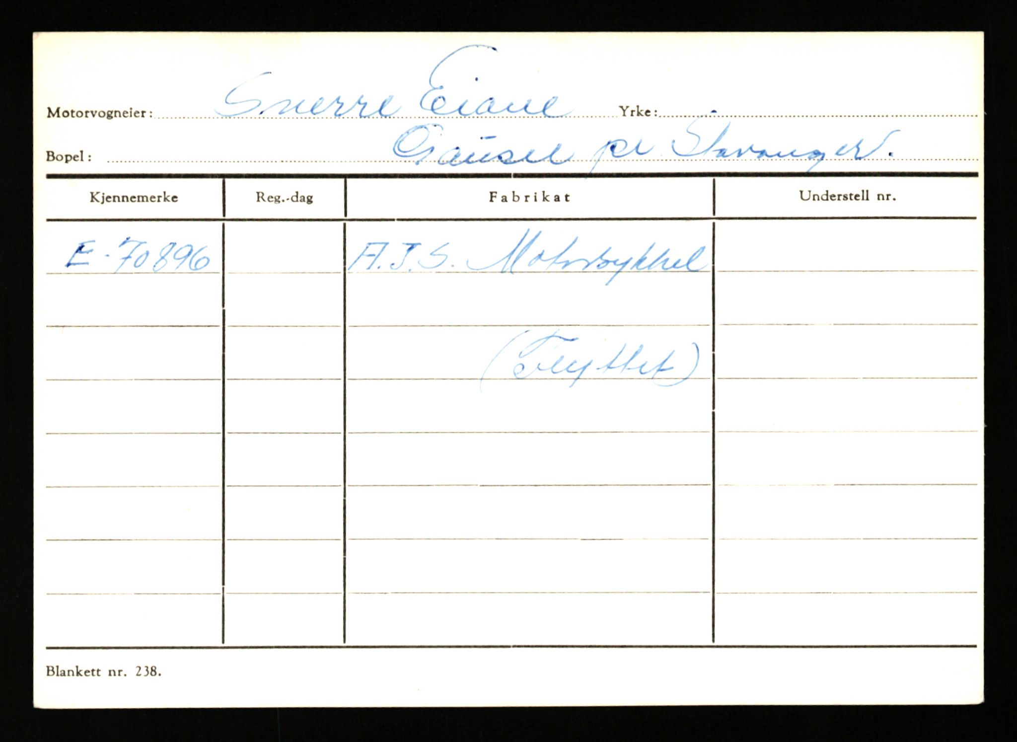 Stavanger trafikkstasjon, AV/SAST-A-101942/0/G/L0008: Registreringsnummer: 67519 - 84533, 1930-1971, p. 471