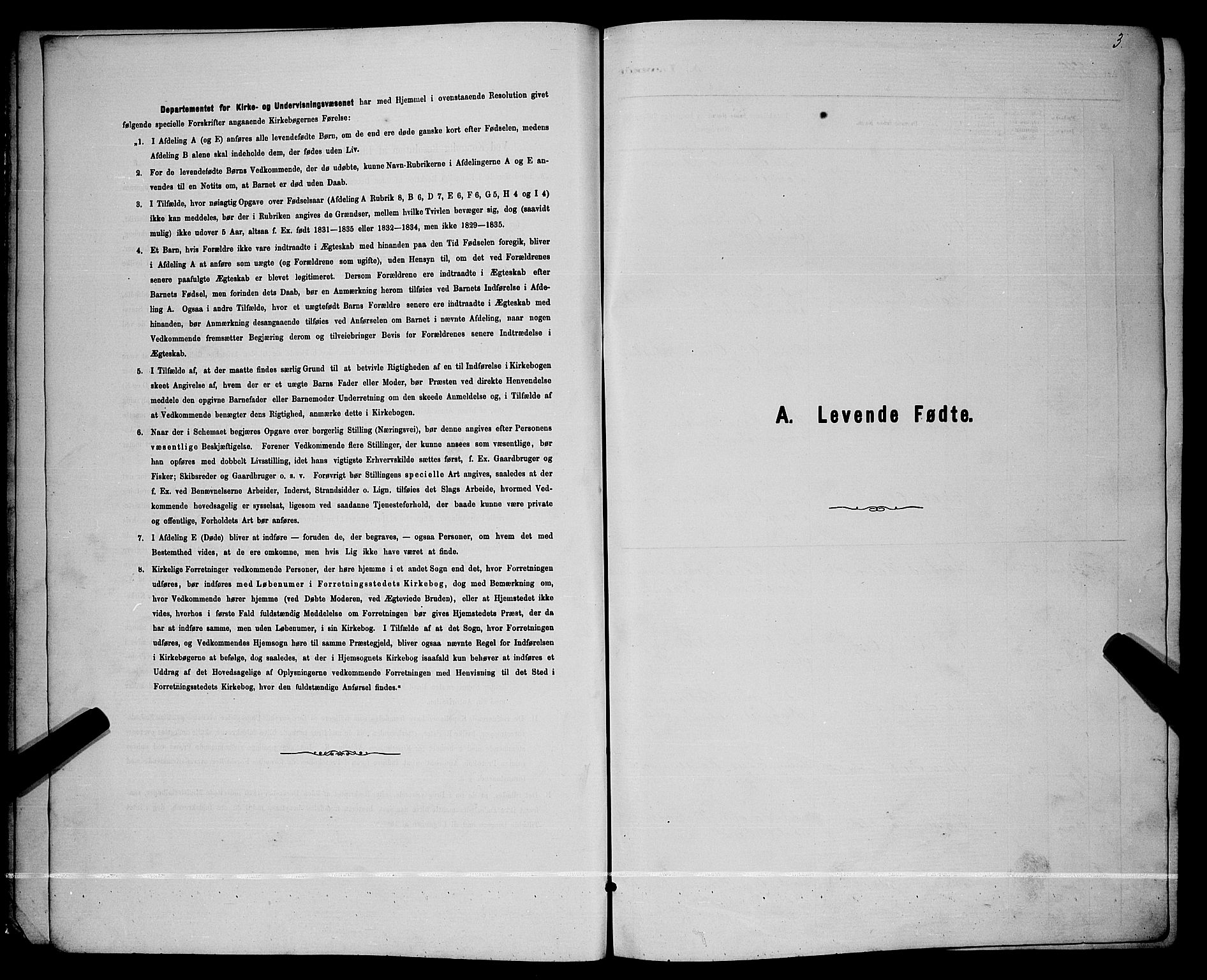 Lunde kirkebøker, AV/SAKO-A-282/G/Ga/L0001b: Parish register (copy) no. I 1, 1879-1887, p. 3