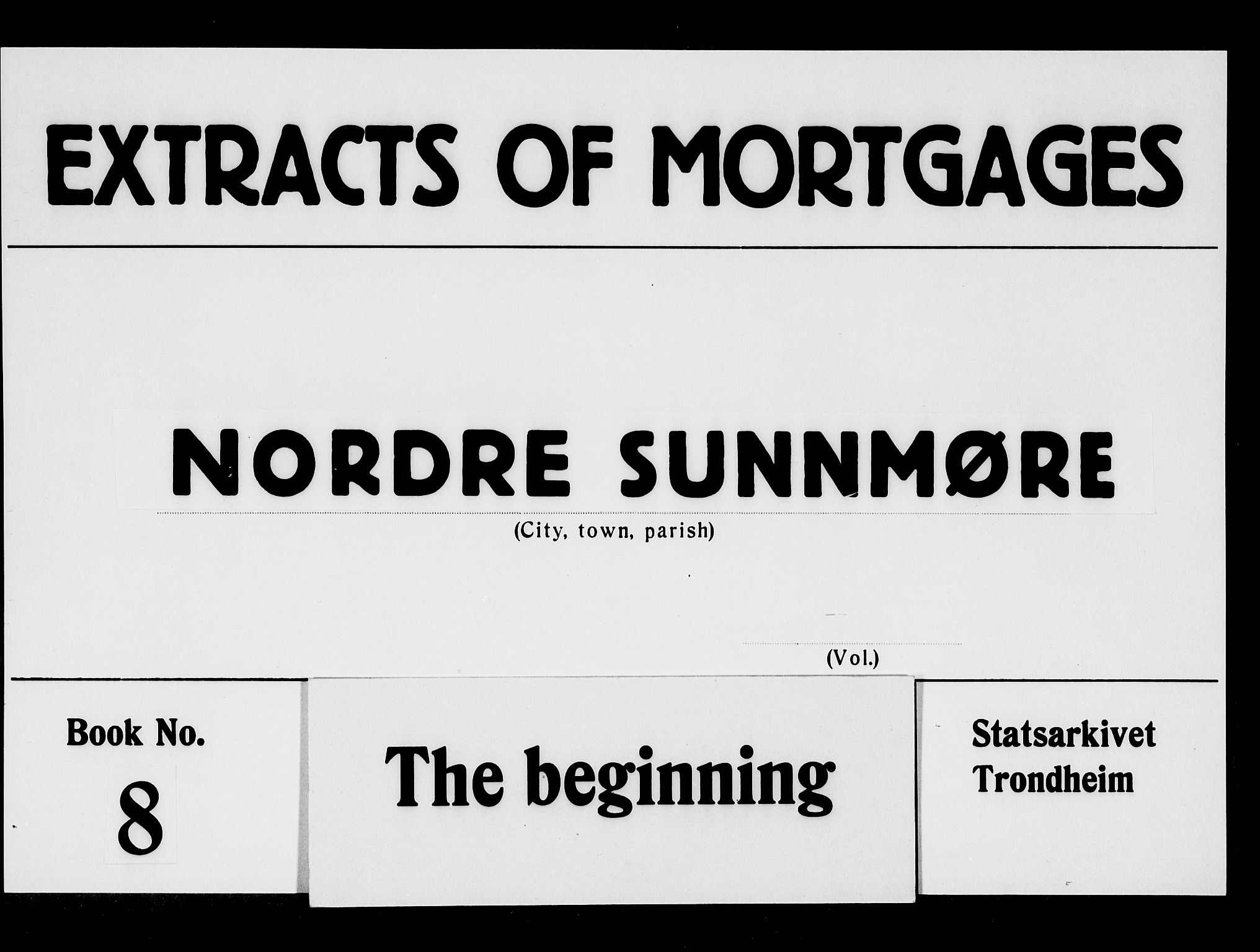 Nordre Sunnmøre sorenskriveri, SAT/A-0006/1/2/2B/L0003: Mortgage register no. 3, 1830-1881