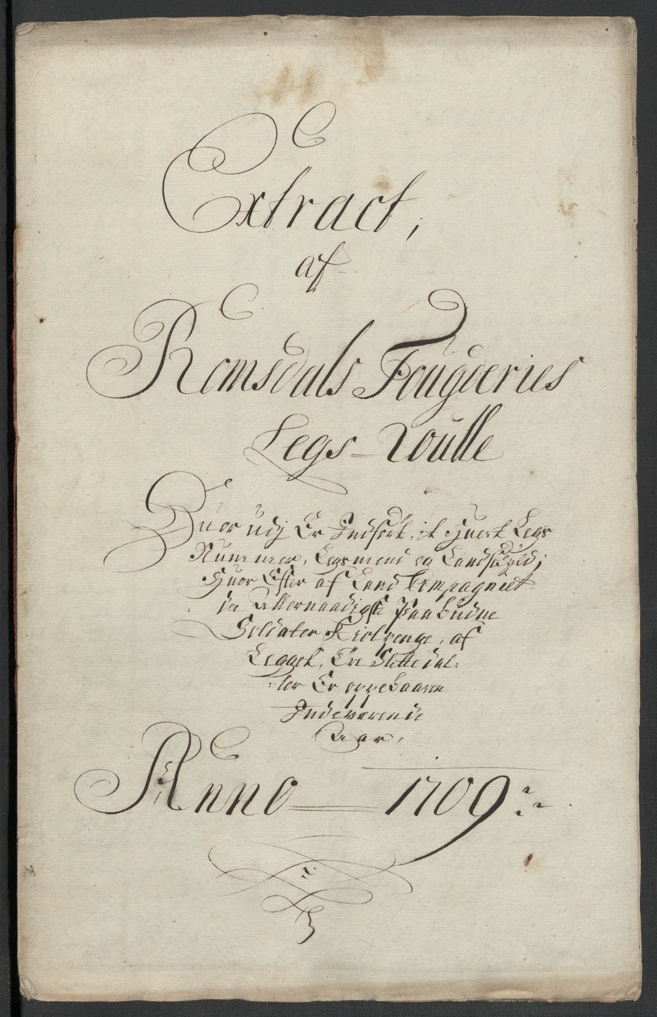 Rentekammeret inntil 1814, Reviderte regnskaper, Fogderegnskap, RA/EA-4092/R55/L3659: Fogderegnskap Romsdal, 1709-1710, p. 90