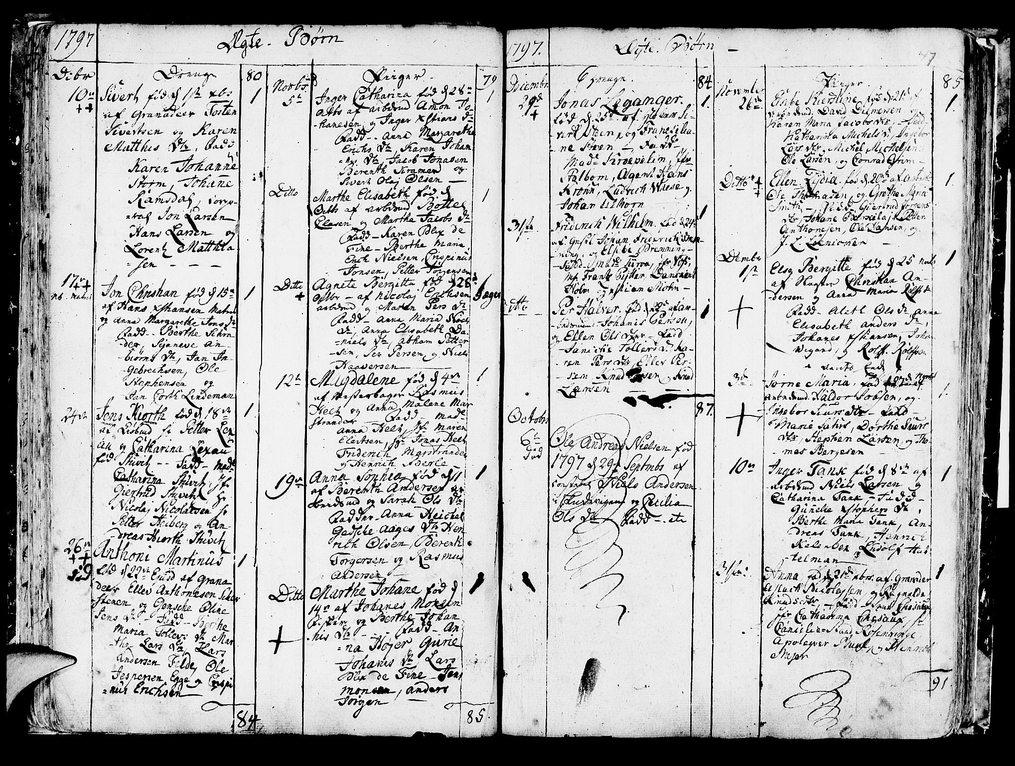 Korskirken sokneprestembete, SAB/A-76101/H/Haa/L0006: Parish register (official) no. A 6, 1790-1820, p. 47