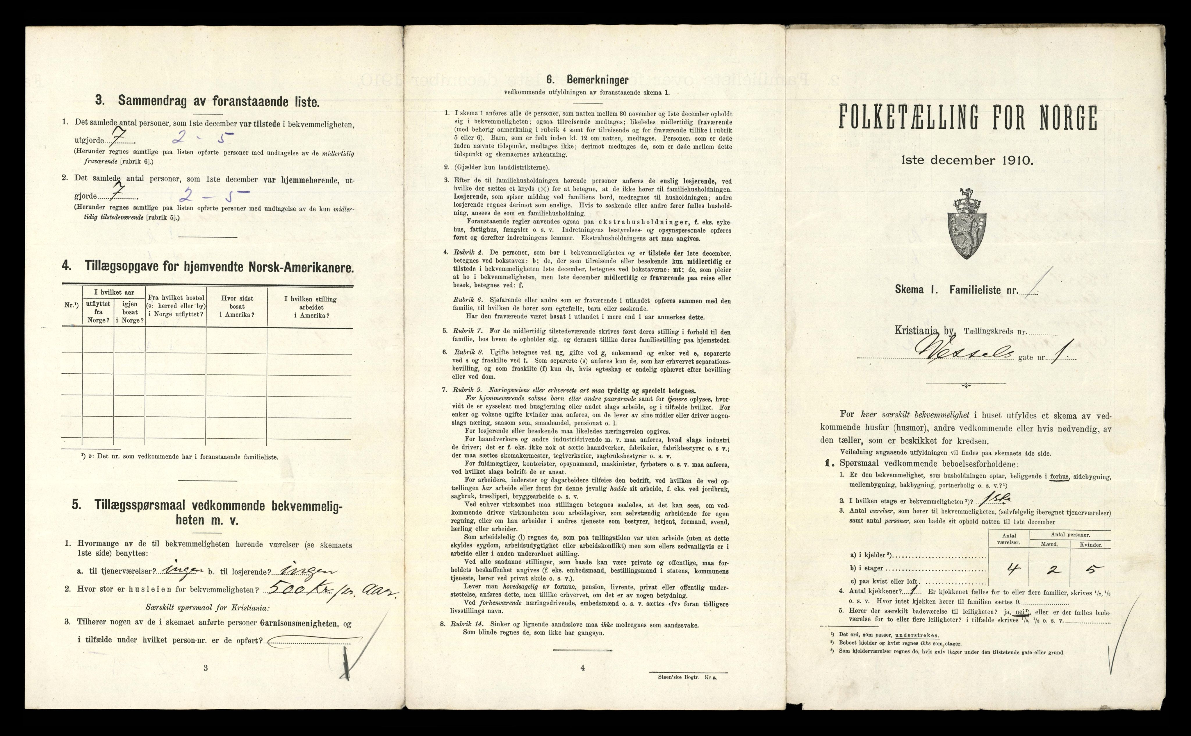 RA, 1910 census for Kristiania, 1910, p. 122939