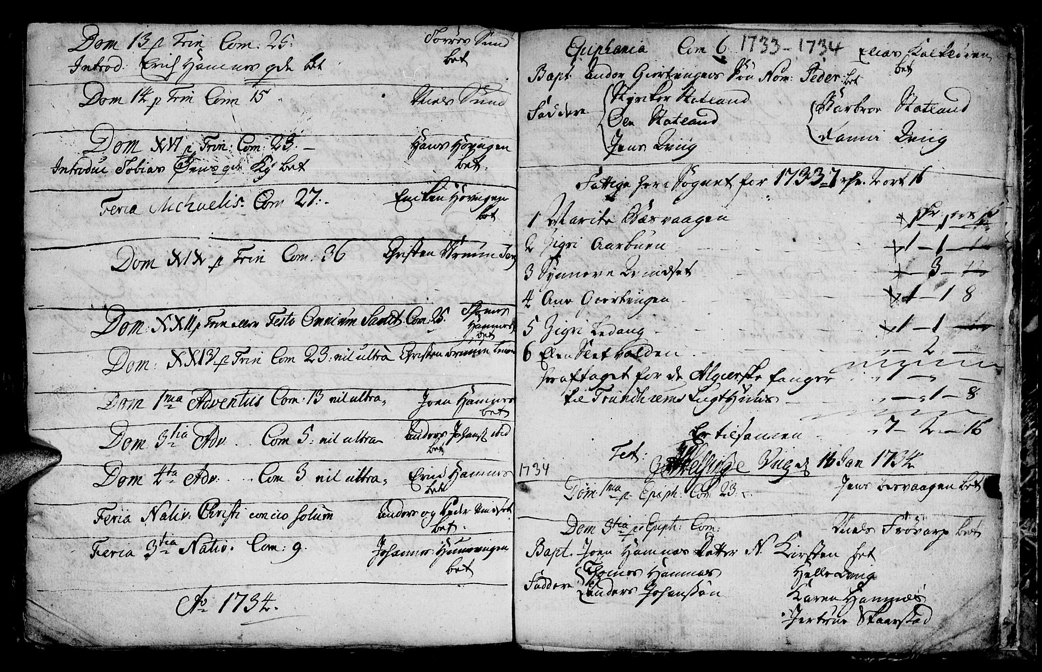 Ministerialprotokoller, klokkerbøker og fødselsregistre - Nord-Trøndelag, AV/SAT-A-1458/774/L0627: Parish register (official) no. 774A01, 1693-1738