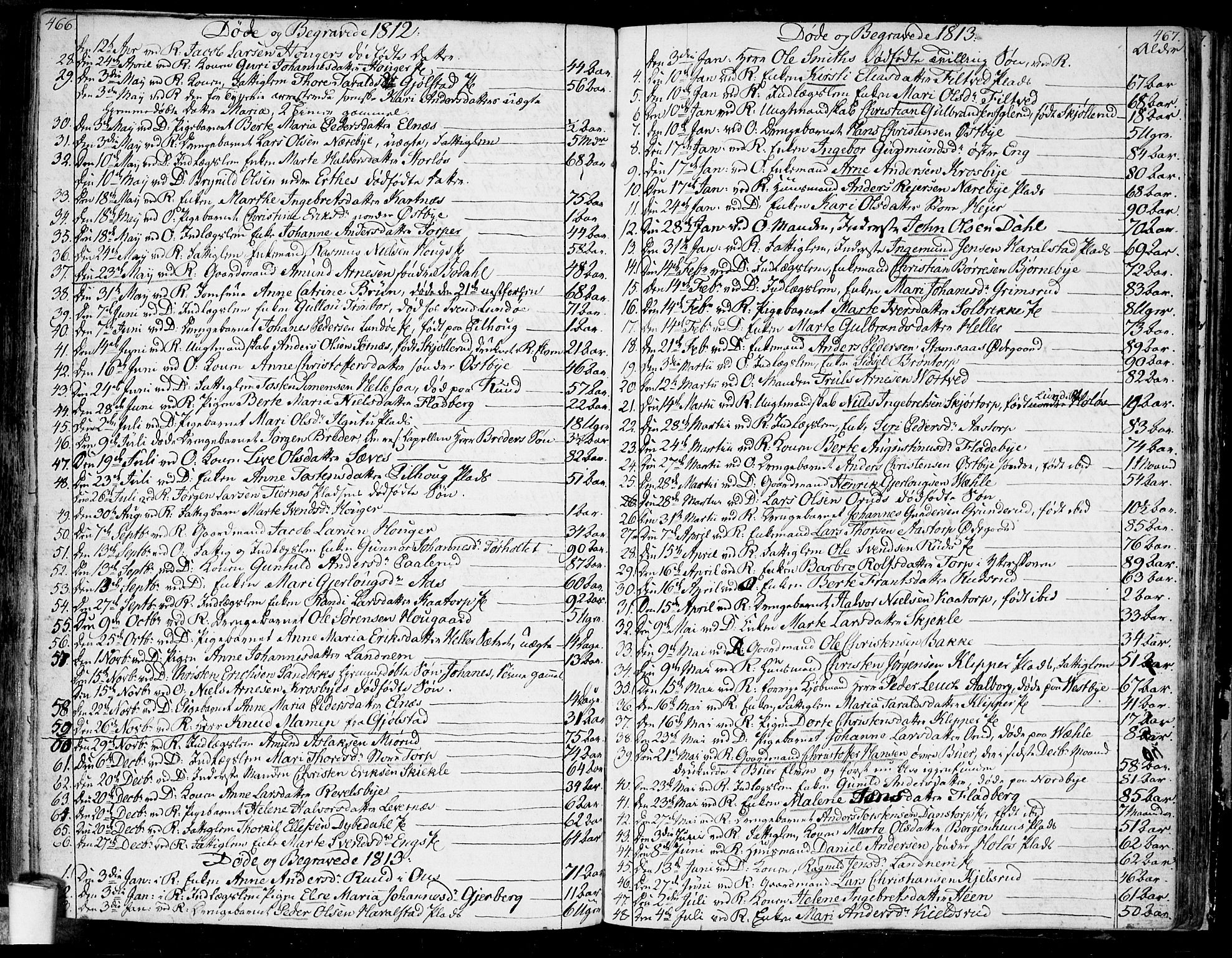 Rakkestad prestekontor Kirkebøker, AV/SAO-A-2008/F/Fa/L0005: Parish register (official) no. I 5, 1784-1814, p. 466-467