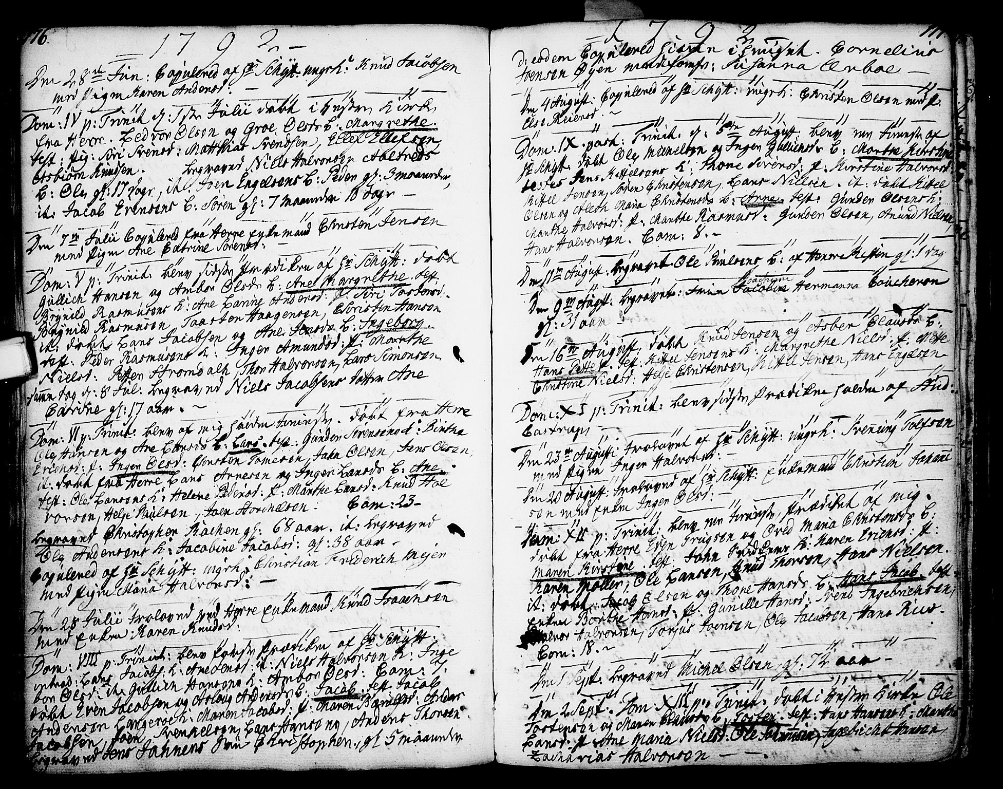 Porsgrunn kirkebøker , AV/SAKO-A-104/F/Fa/L0002: Parish register (official) no. 2, 1764-1814, p. 176-177