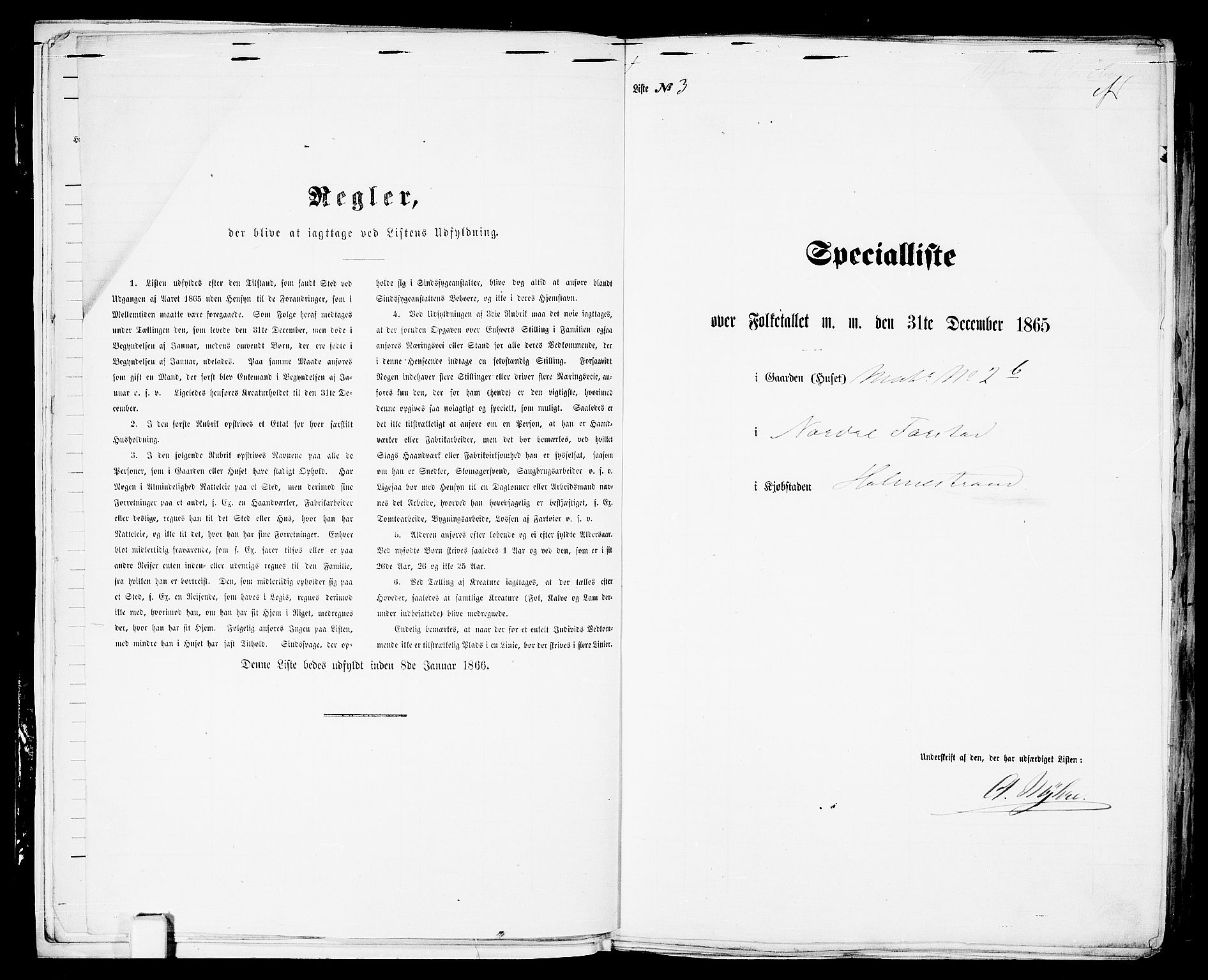 RA, 1865 census for Botne/Holmestrand, 1865, p. 12