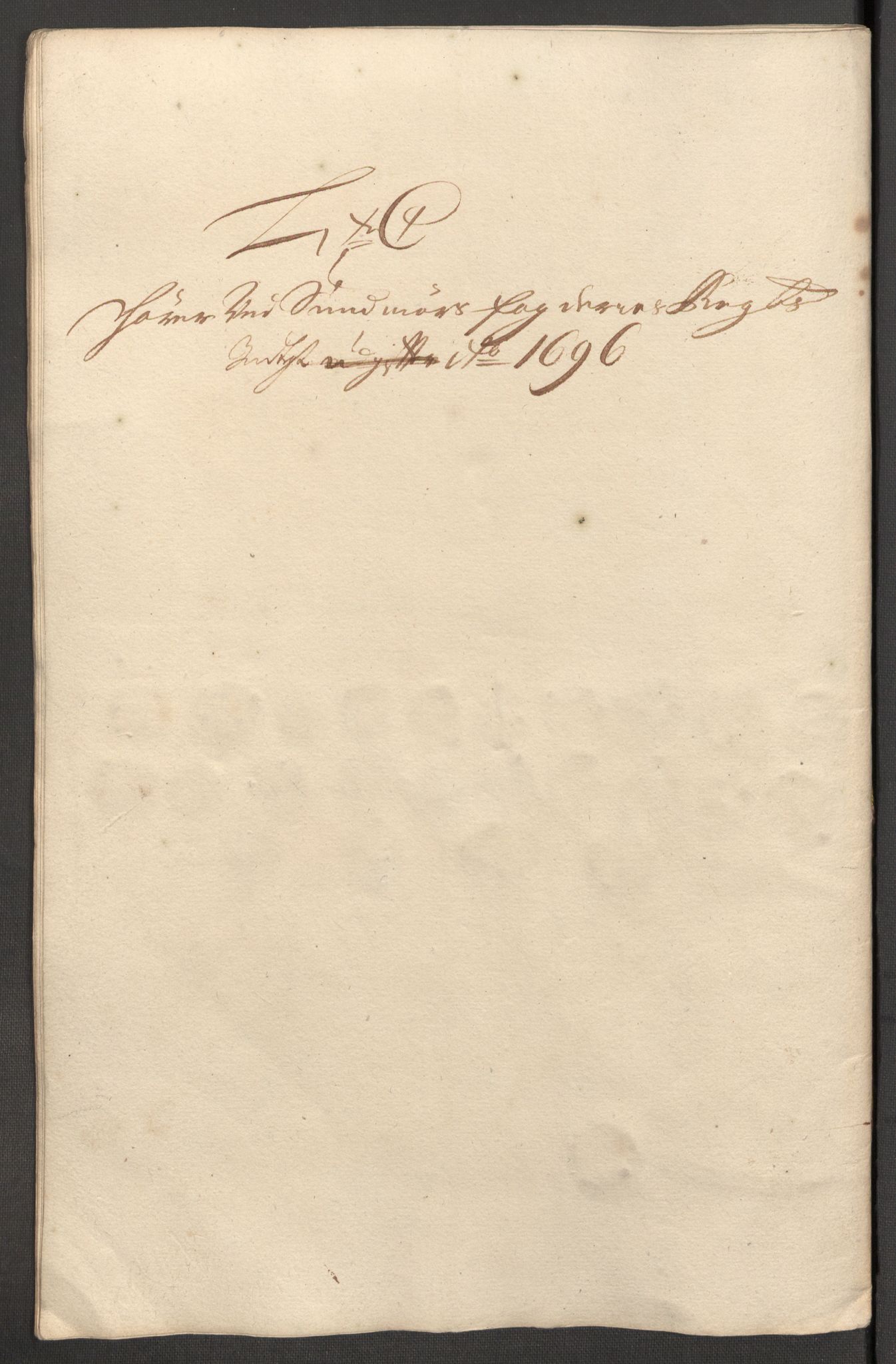 Rentekammeret inntil 1814, Reviderte regnskaper, Fogderegnskap, AV/RA-EA-4092/R54/L3556: Fogderegnskap Sunnmøre, 1696-1698, p. 89