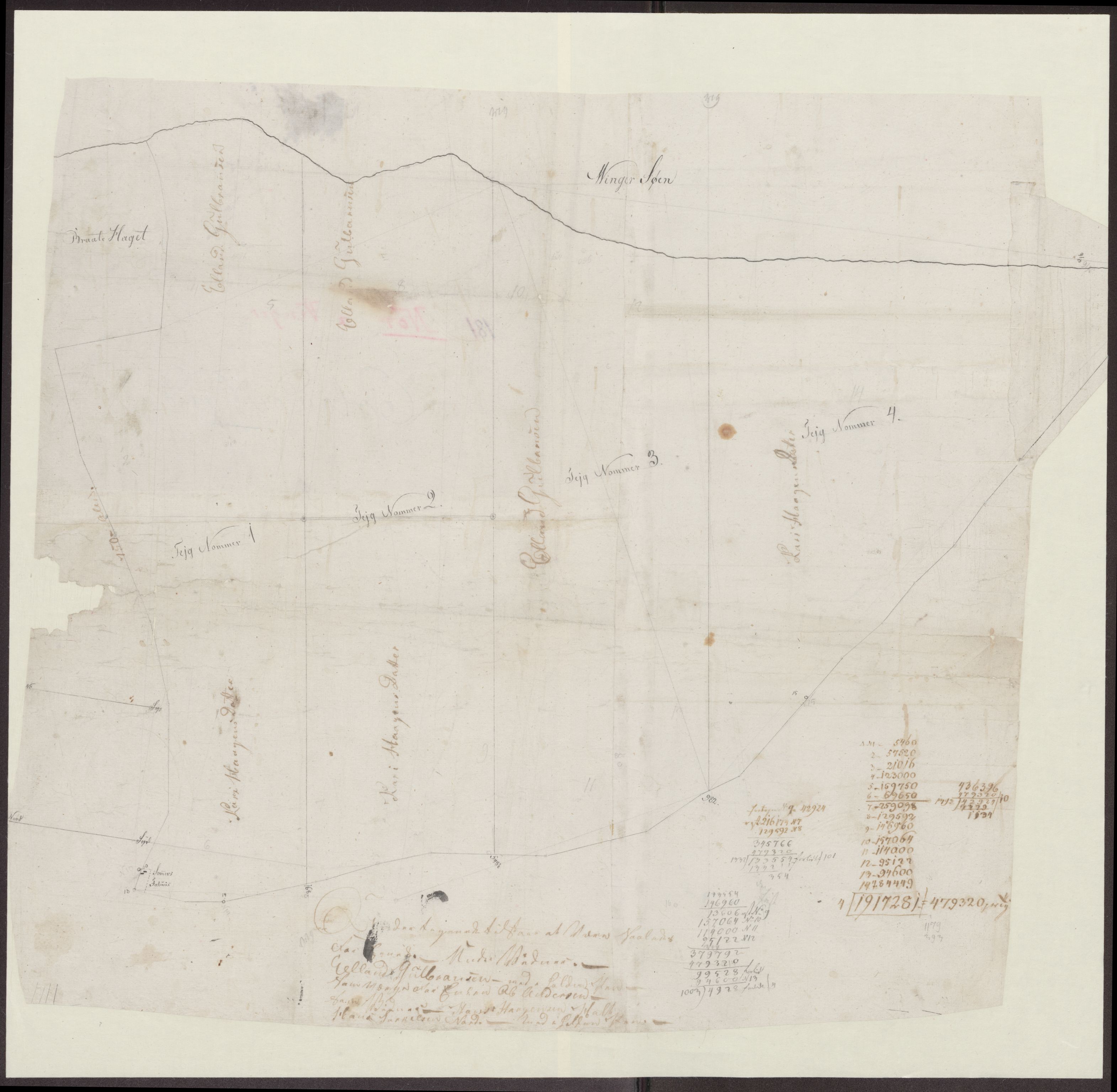 Kartsamlingen - Statsarkivet i Hamar, AV/SAH-KART-001/F/Fa/L0001: Kart, 1629-1992, p. 200