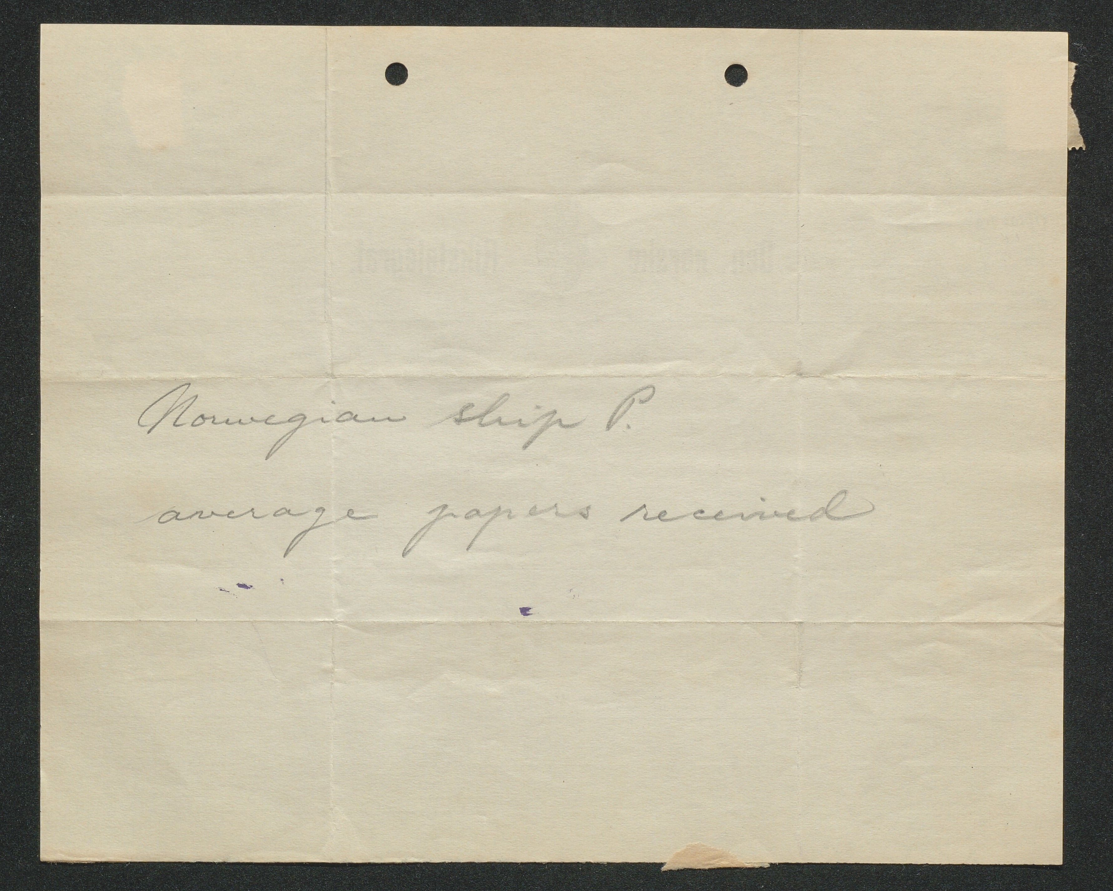 O. Terjesens rederi, AAKS/PA-2525/E/E02/L0001: Privat korrespondanse mellom reder Ole Terjesen og diverse familiemedlemmer, 1890-1916