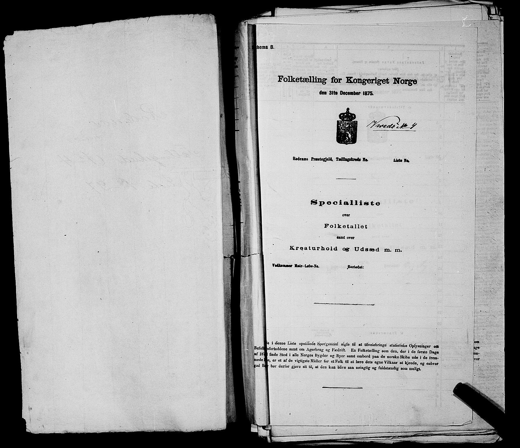 RA, 1875 census for 0120P Rødenes, 1875, p. 503