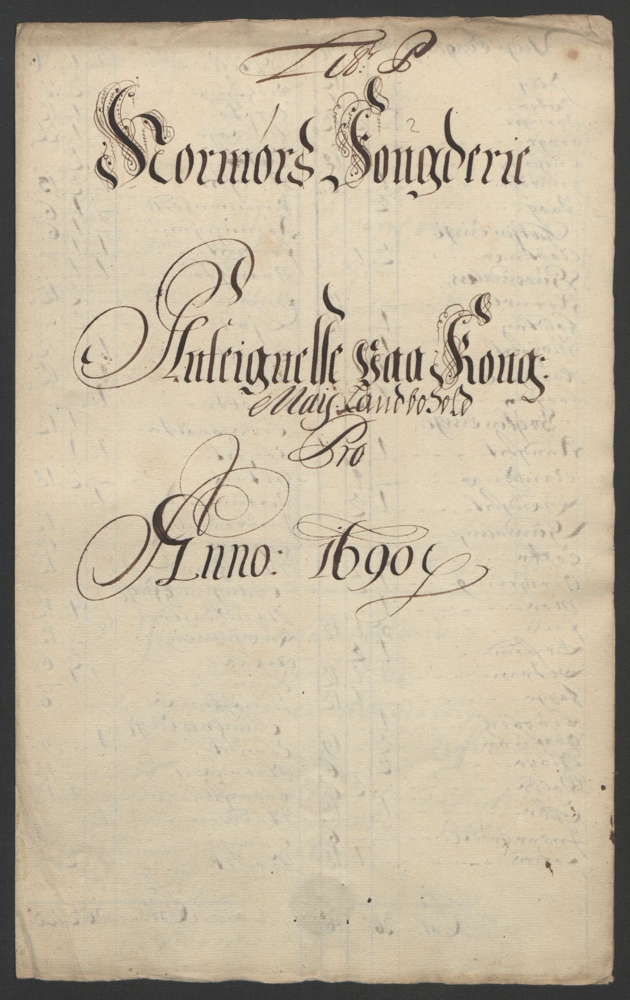 Rentekammeret inntil 1814, Reviderte regnskaper, Fogderegnskap, RA/EA-4092/R56/L3734: Fogderegnskap Nordmøre, 1690-1691, p. 199
