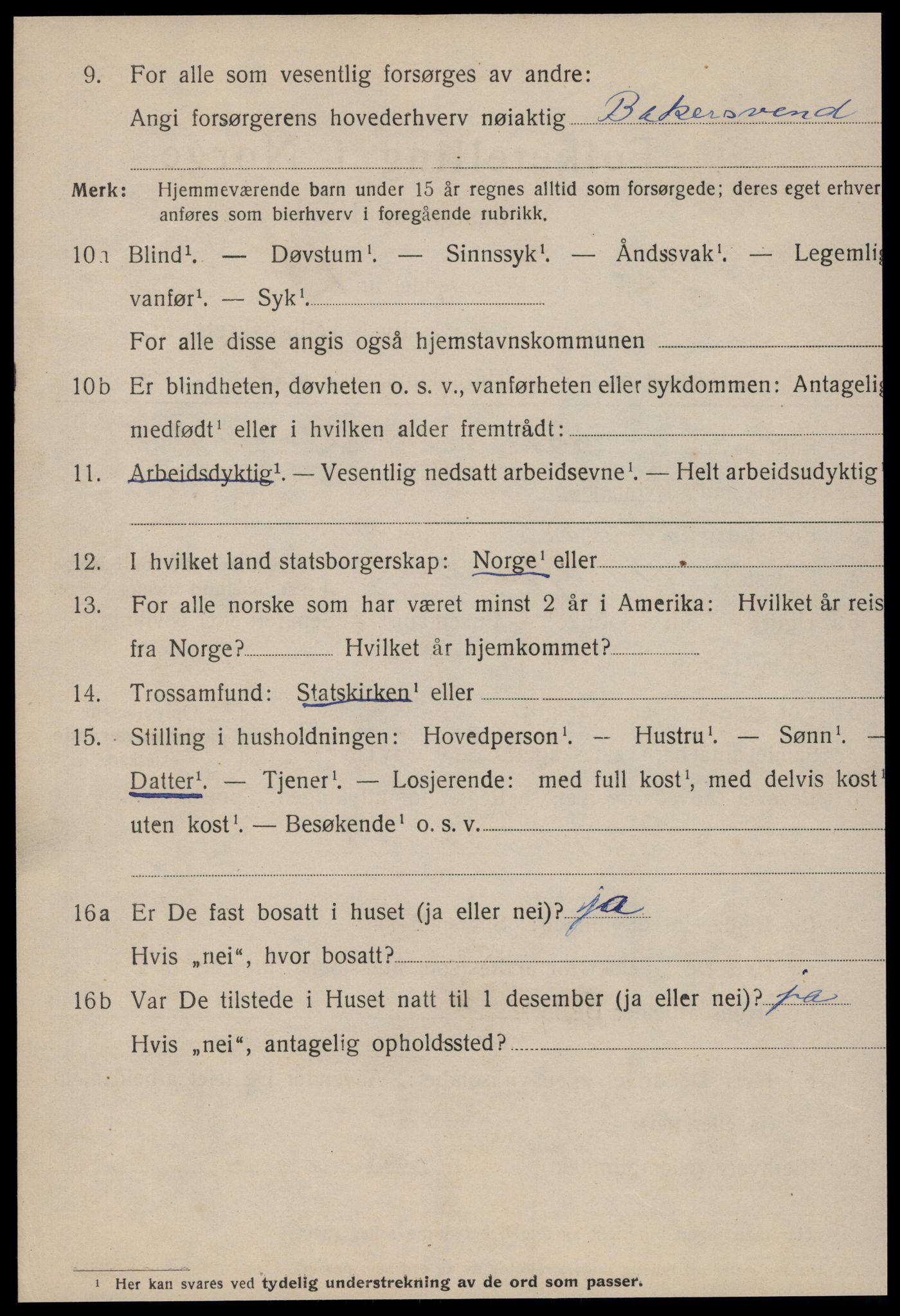 SAT, 1920 census for Ålesund, 1920, p. 14343